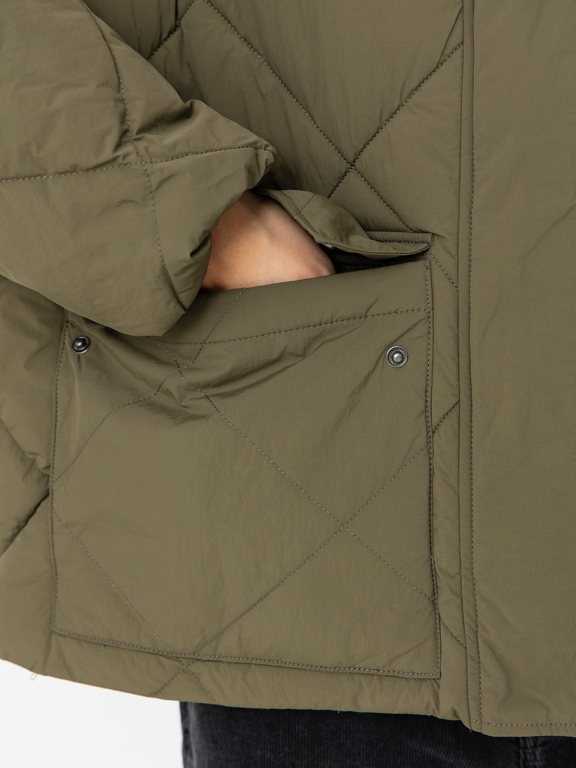 Bunda Volcom Out Of Boxy Puff Wmn (wintermoss)