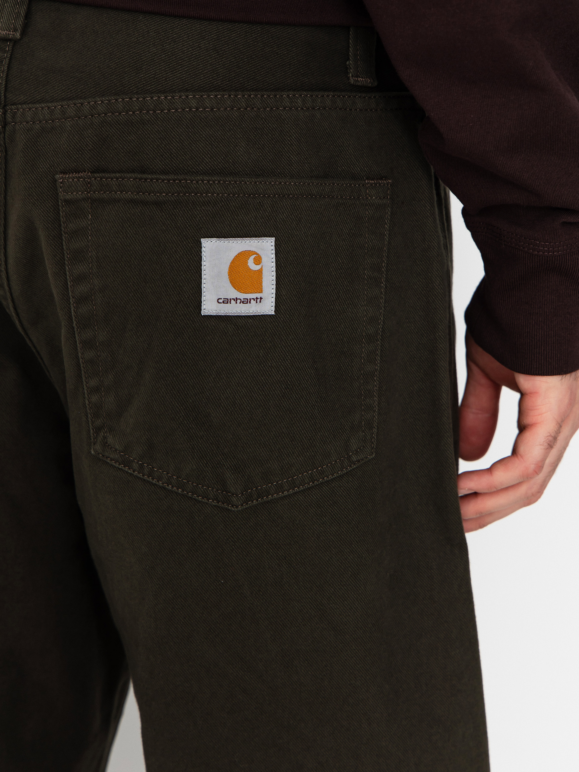 Nohavice Carhartt WIP Landon (cypress/rinsed)