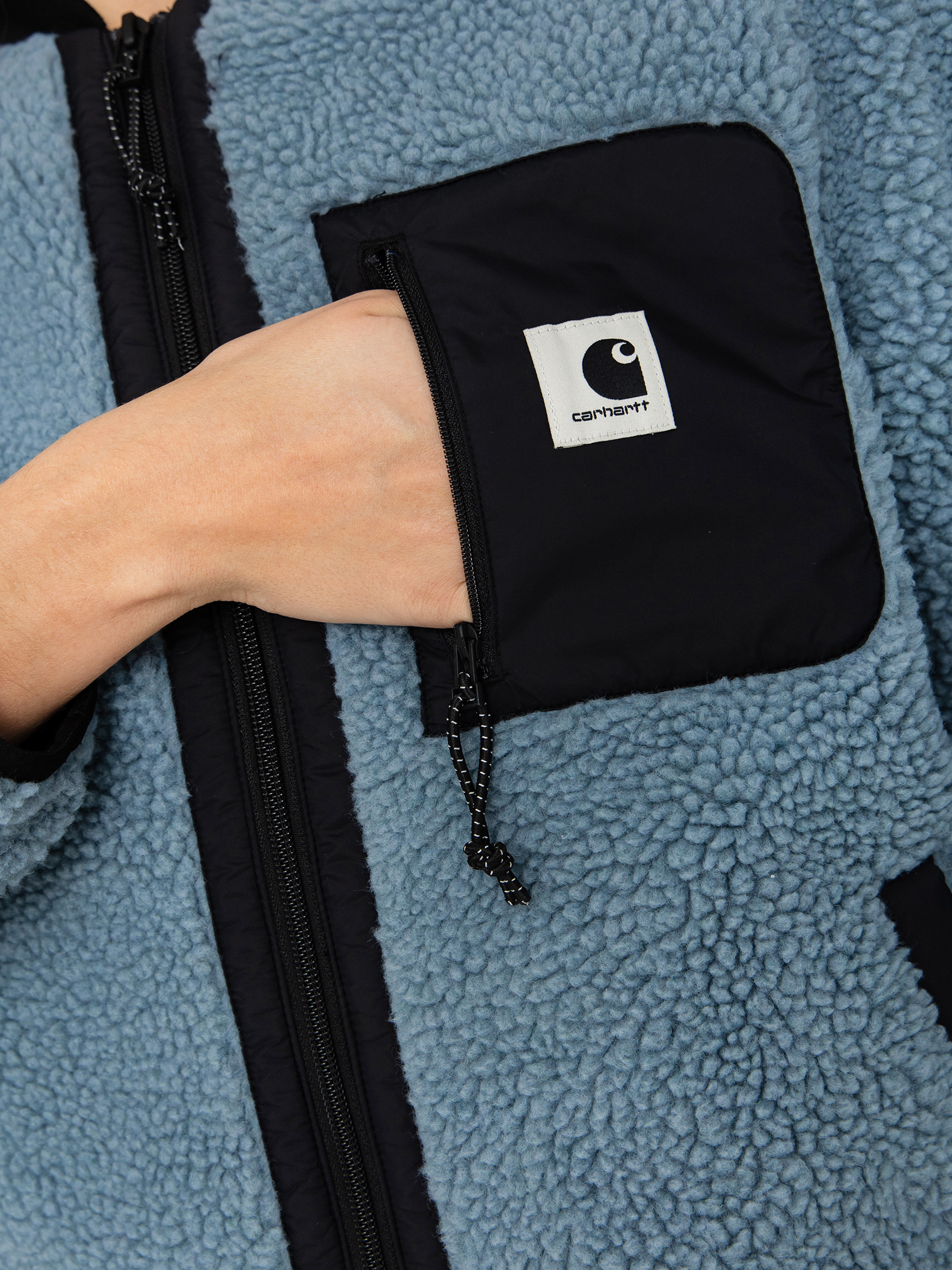 Bunda Carhartt WIP Janet Wmn (citadel/black)