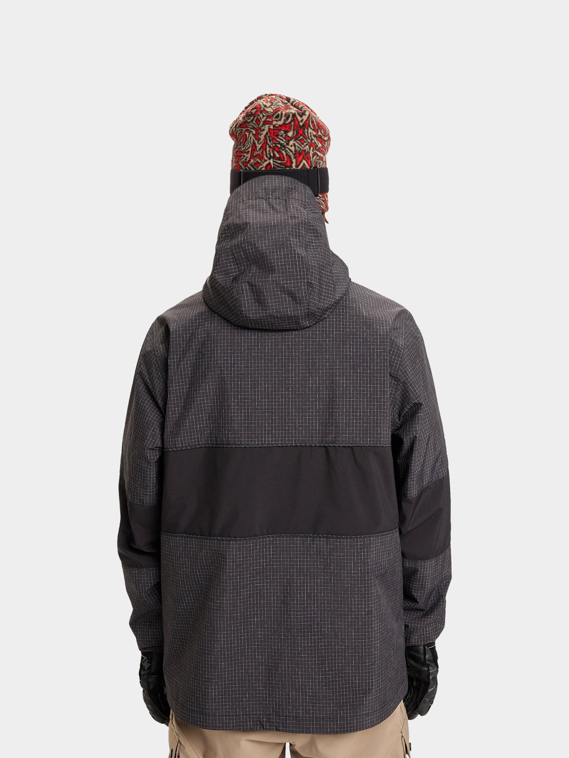 Pánska Snowboardová bunda Quiksilver High In The Hood (black)
