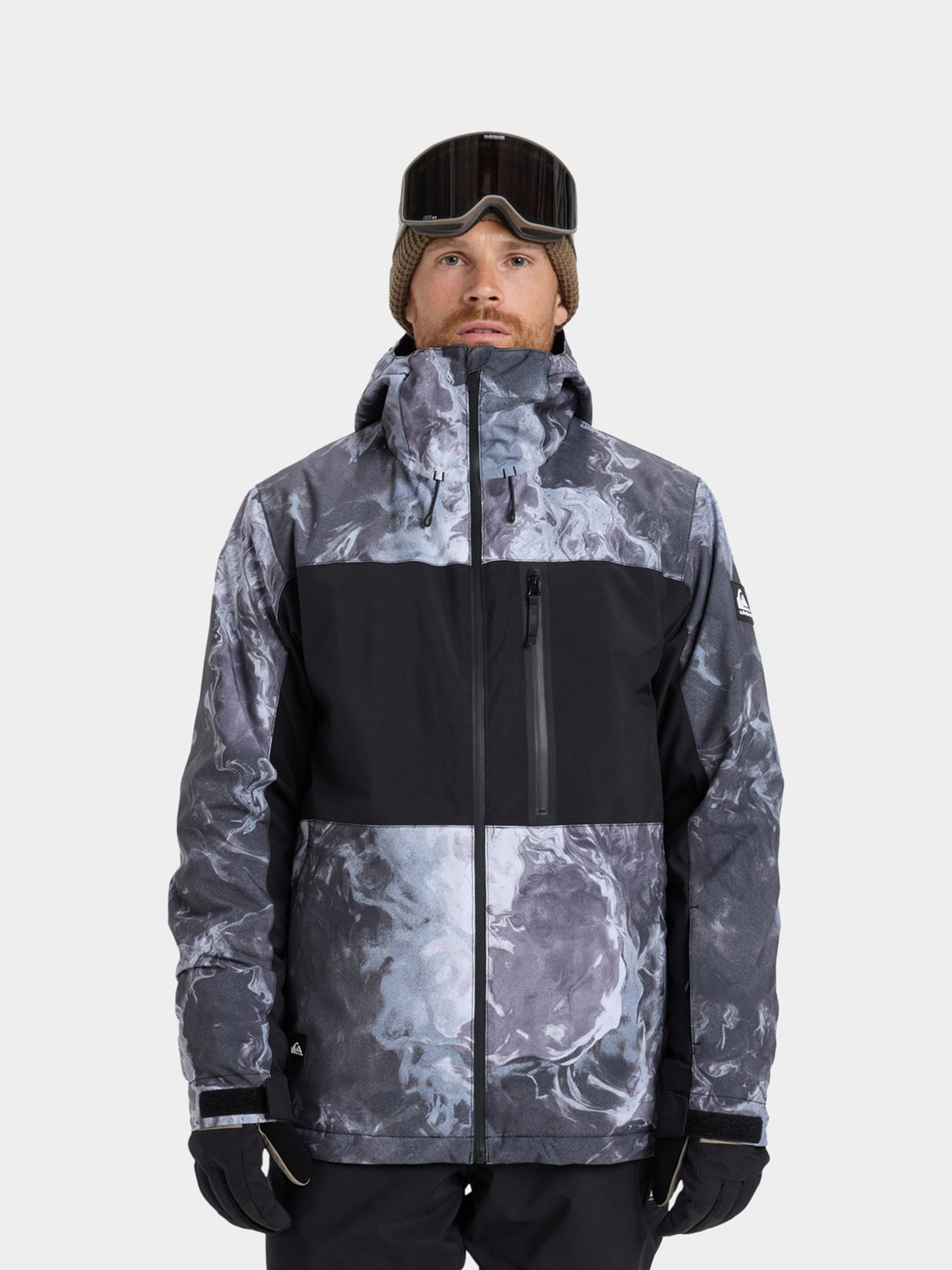Snowboardová bunda Quiksilver Sycamore Printed