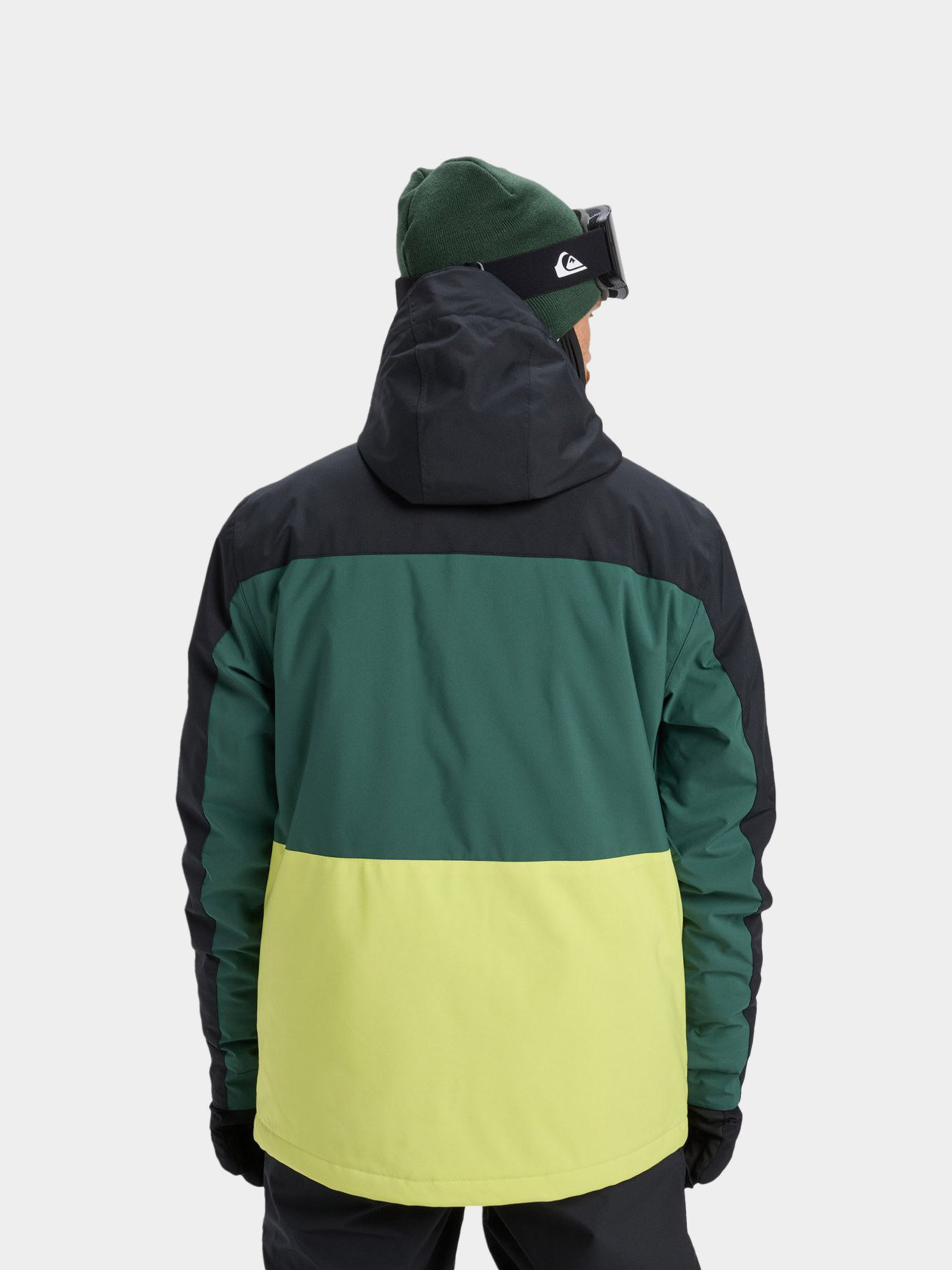 Pánska Snowboardová bunda Quiksilver Sycamore Block 20K (black)