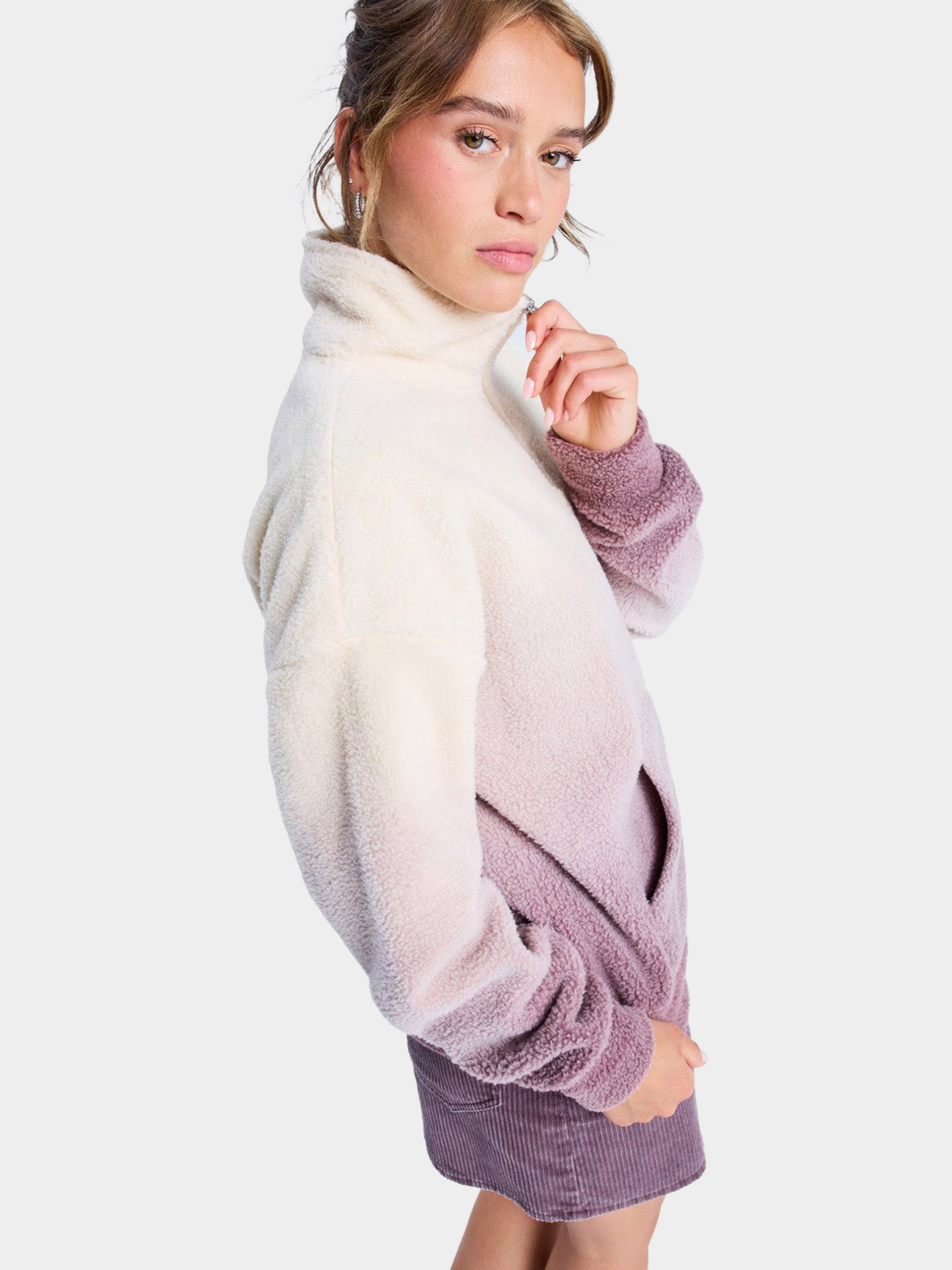 Flísová mikina Roxy Live Out Loud Gradient Wmn