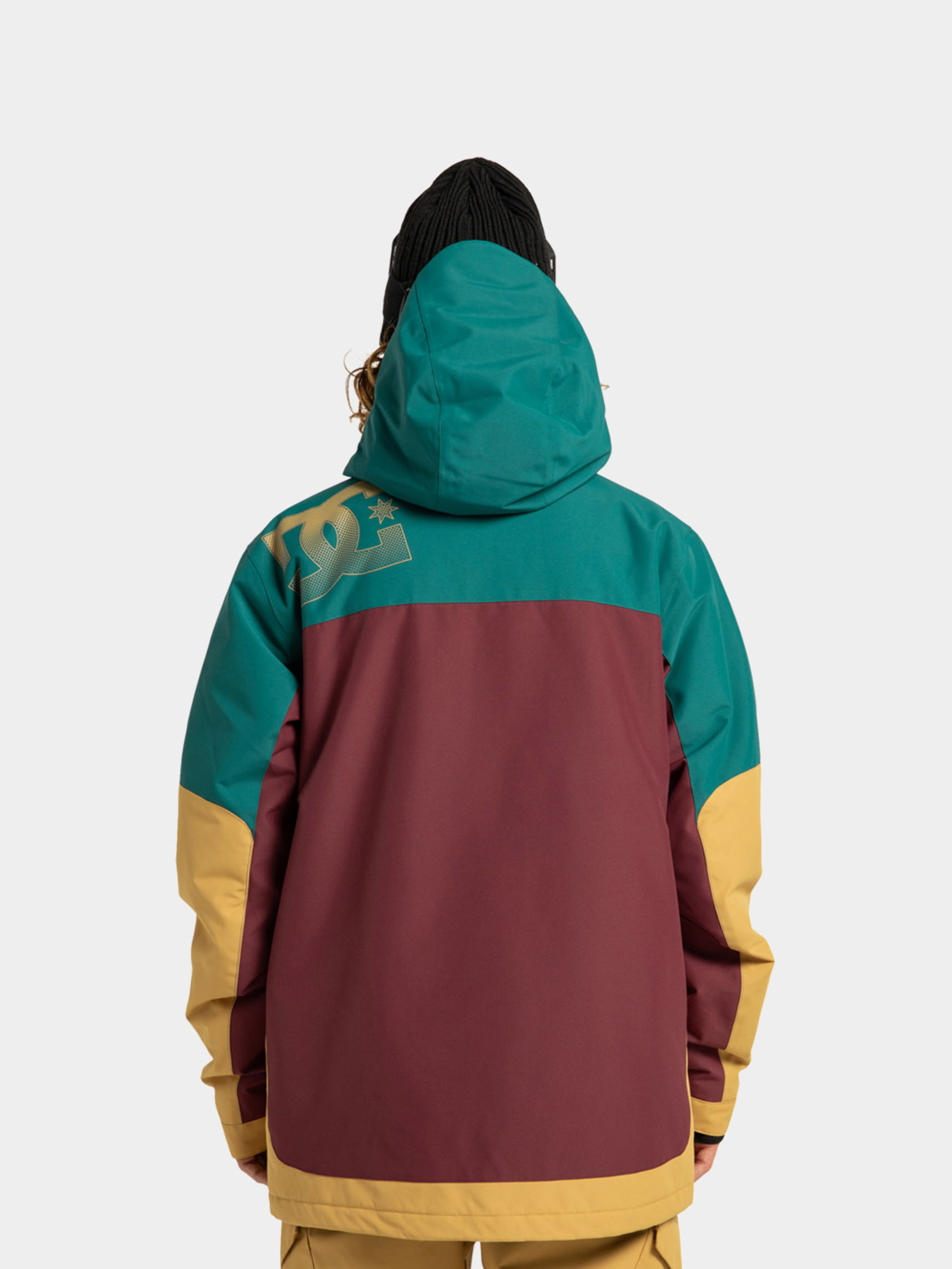 Pánska Snowboardová bunda DC Defiant (wine)