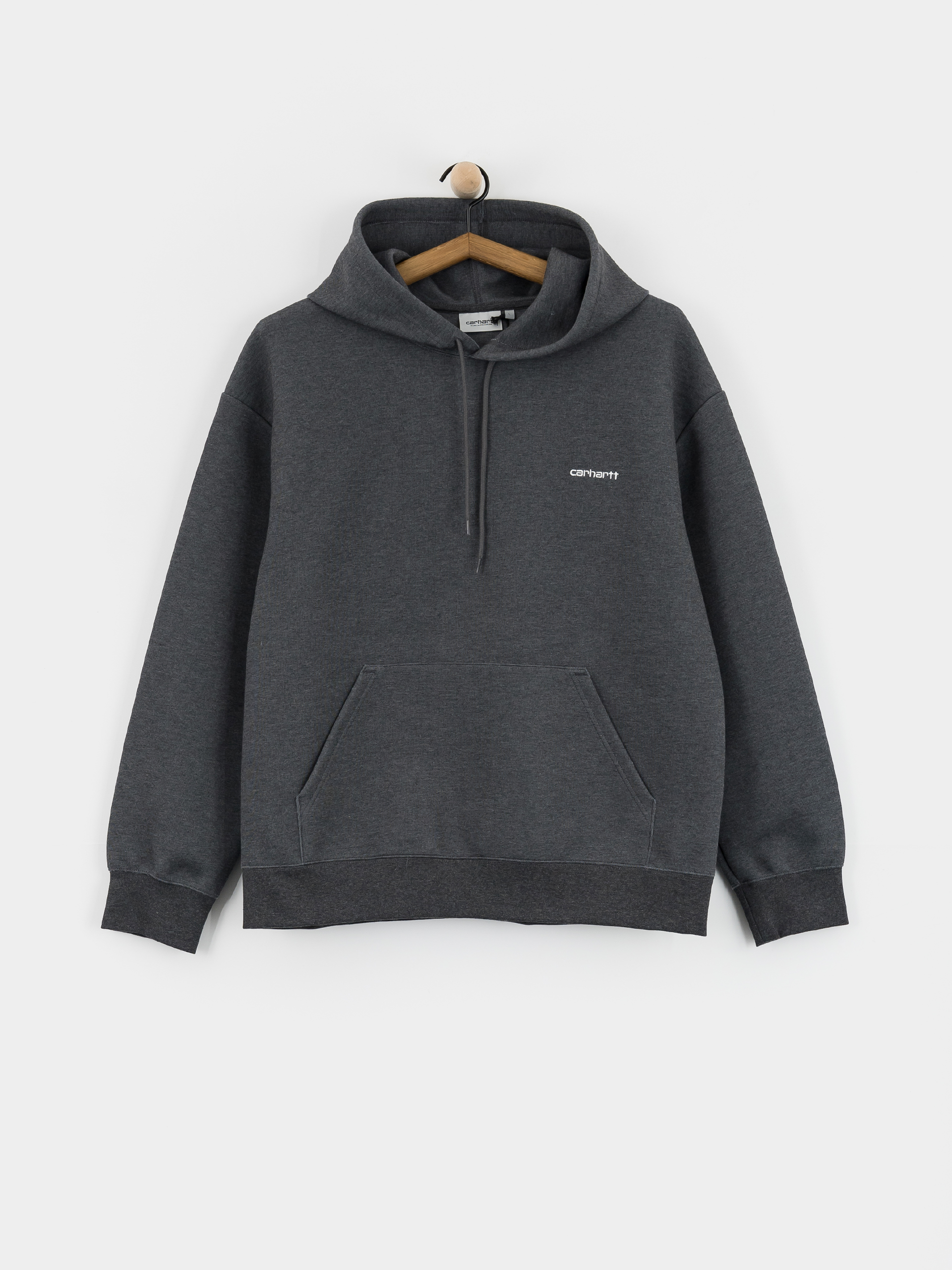 Mikina s kapucňou Carhartt WIP Alda HD (black/white)