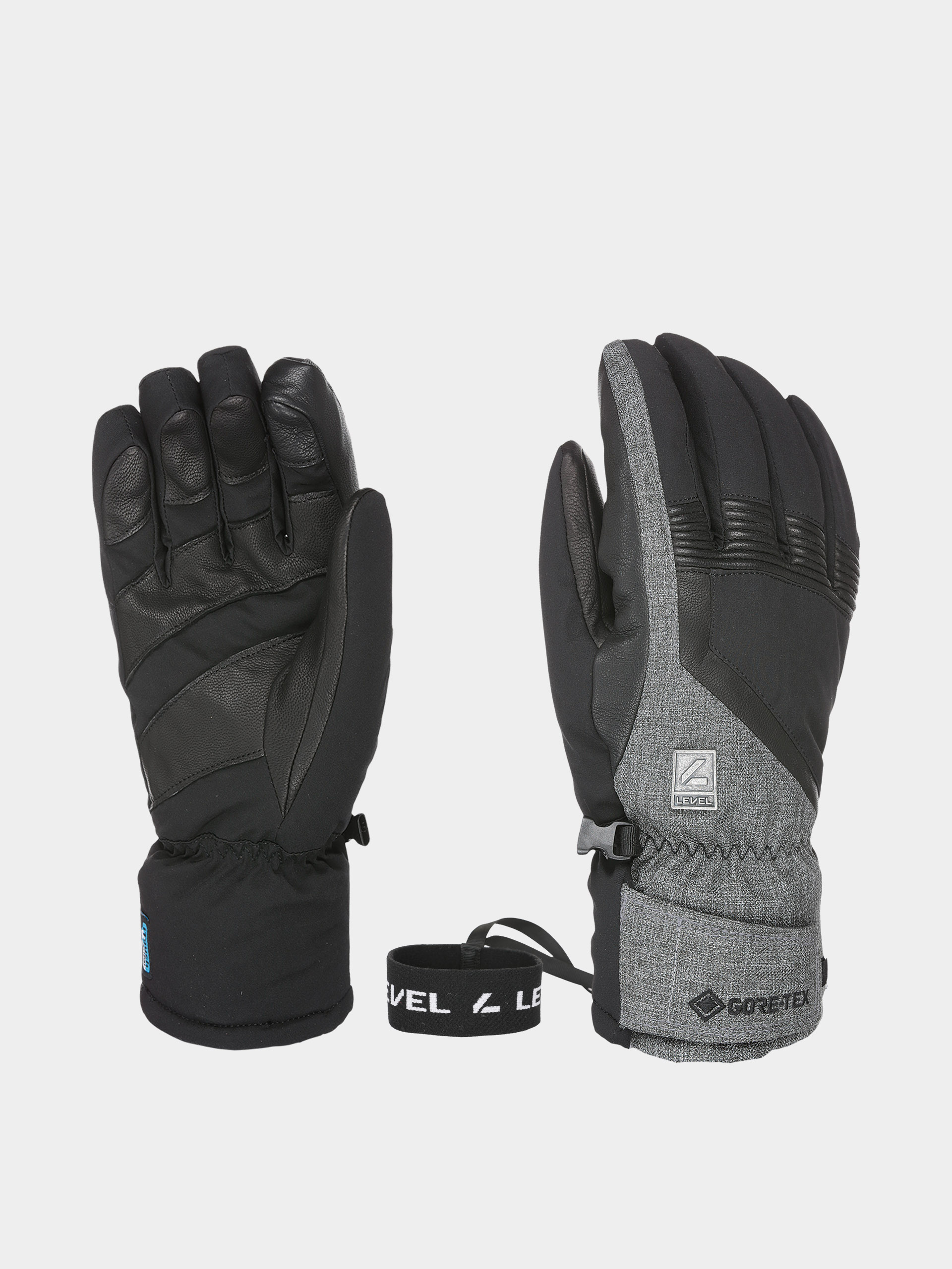 Rukavice Level I Super Radiator Gore Tex (black grey)