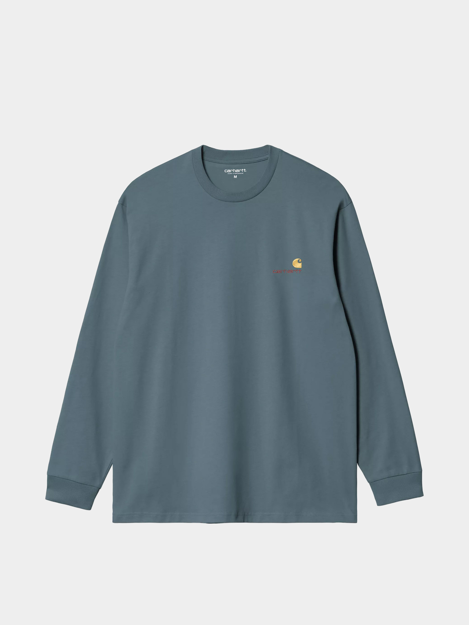 Triko Carhartt WIP American Script (office blue)