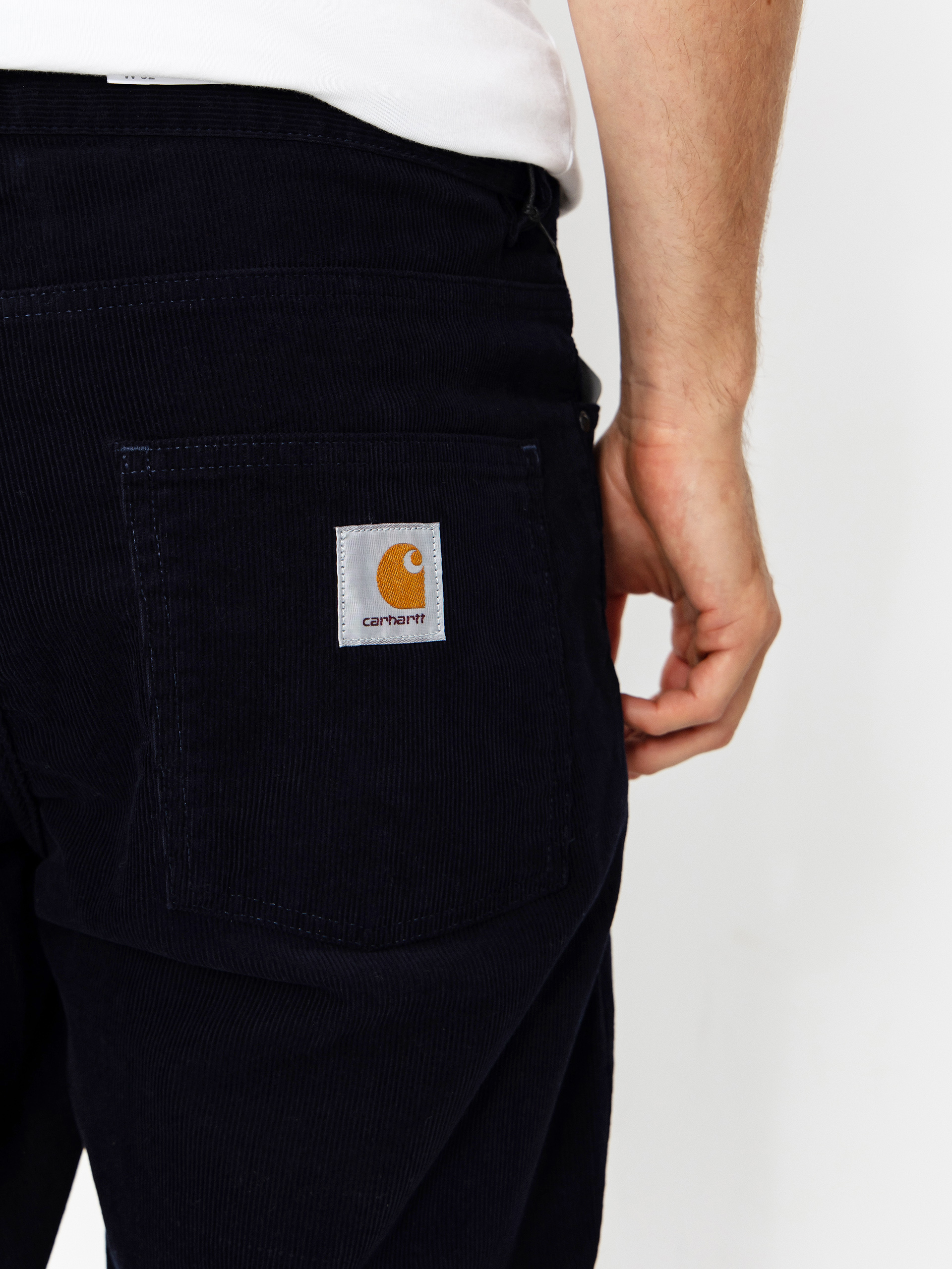 Nohavice Carhartt WIP Newel (dark navy)