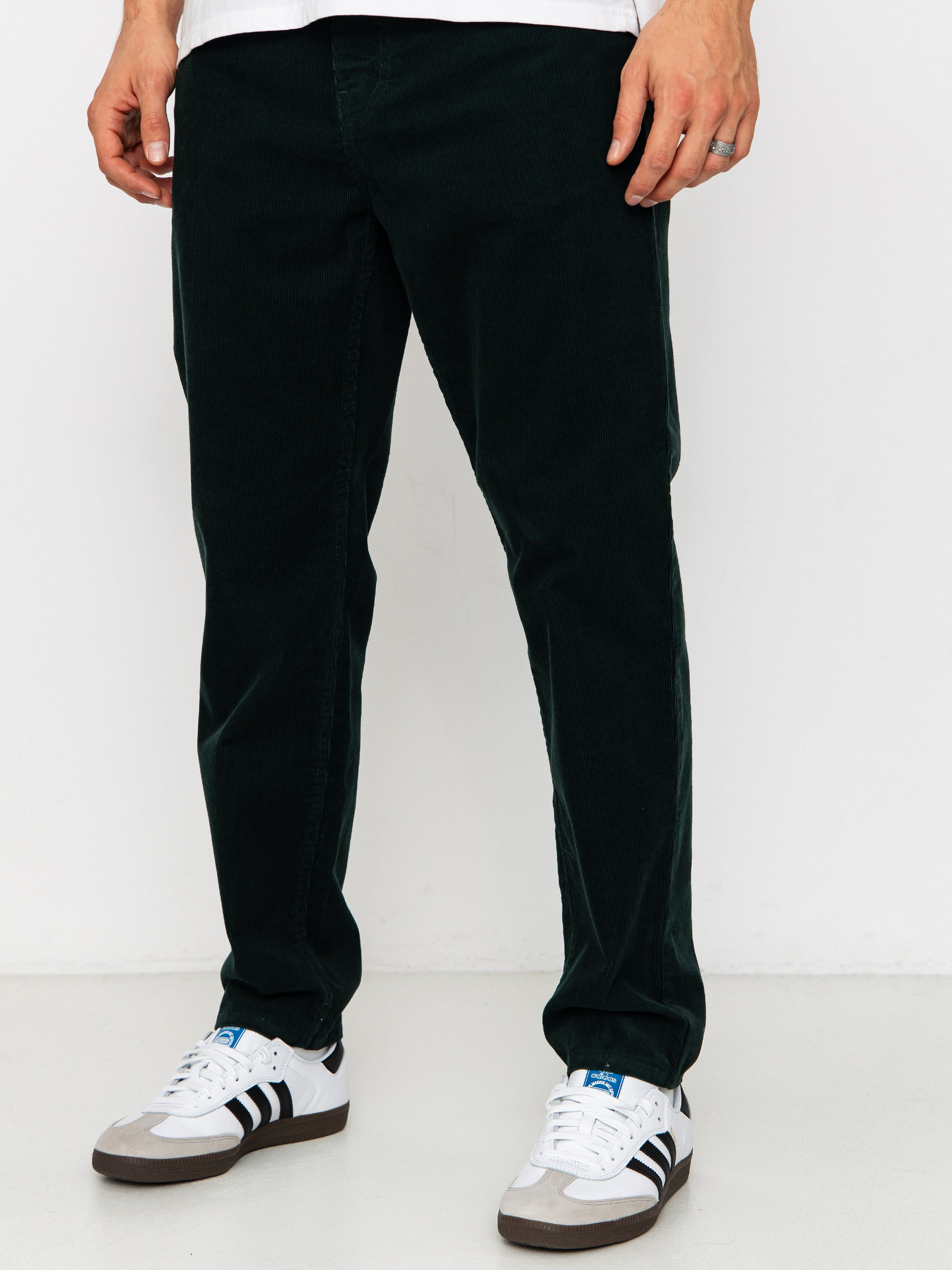 Nohavice Carhartt WIP Newel (kale green)