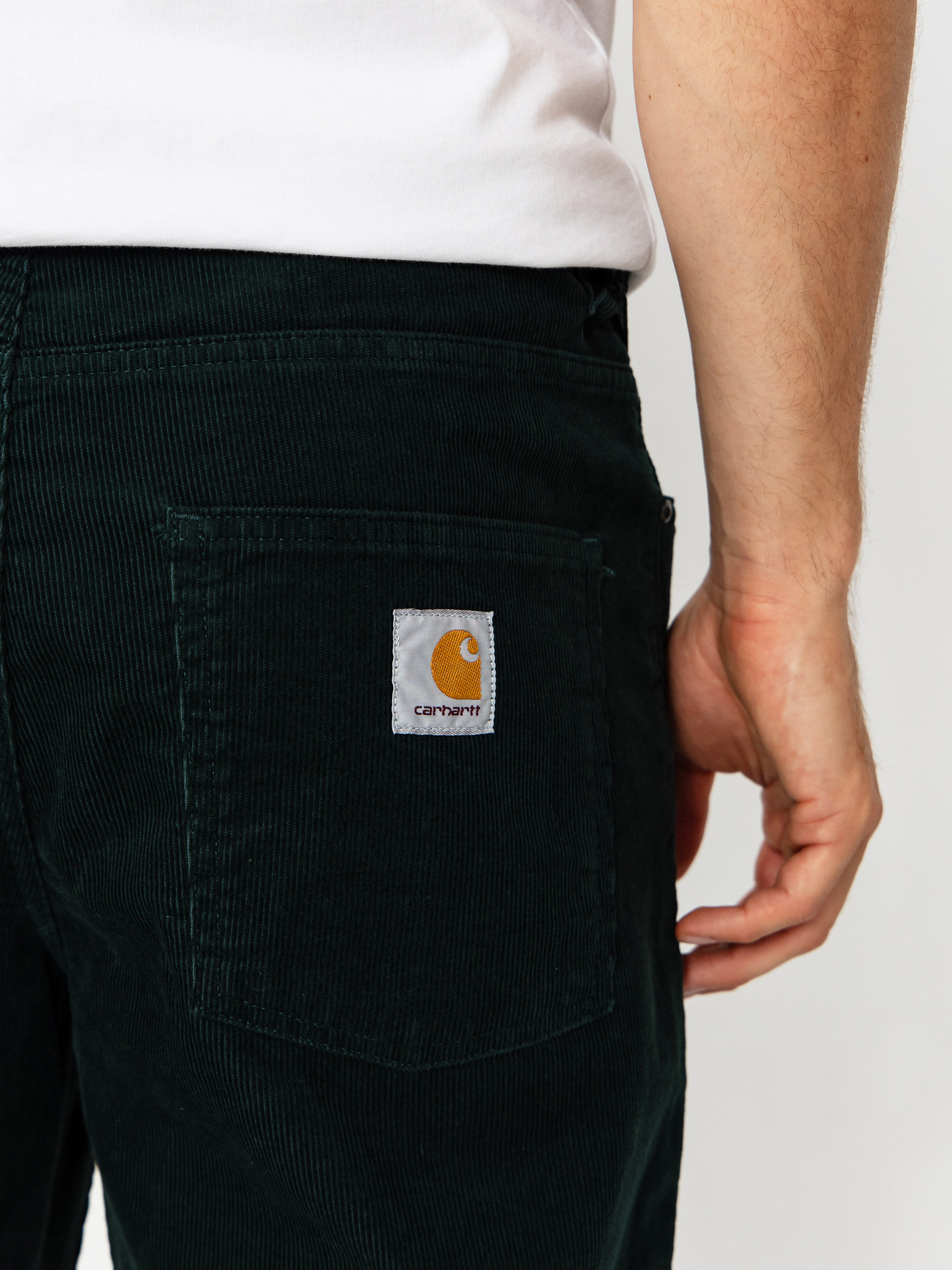 Nohavice Carhartt WIP Newel (kale green)
