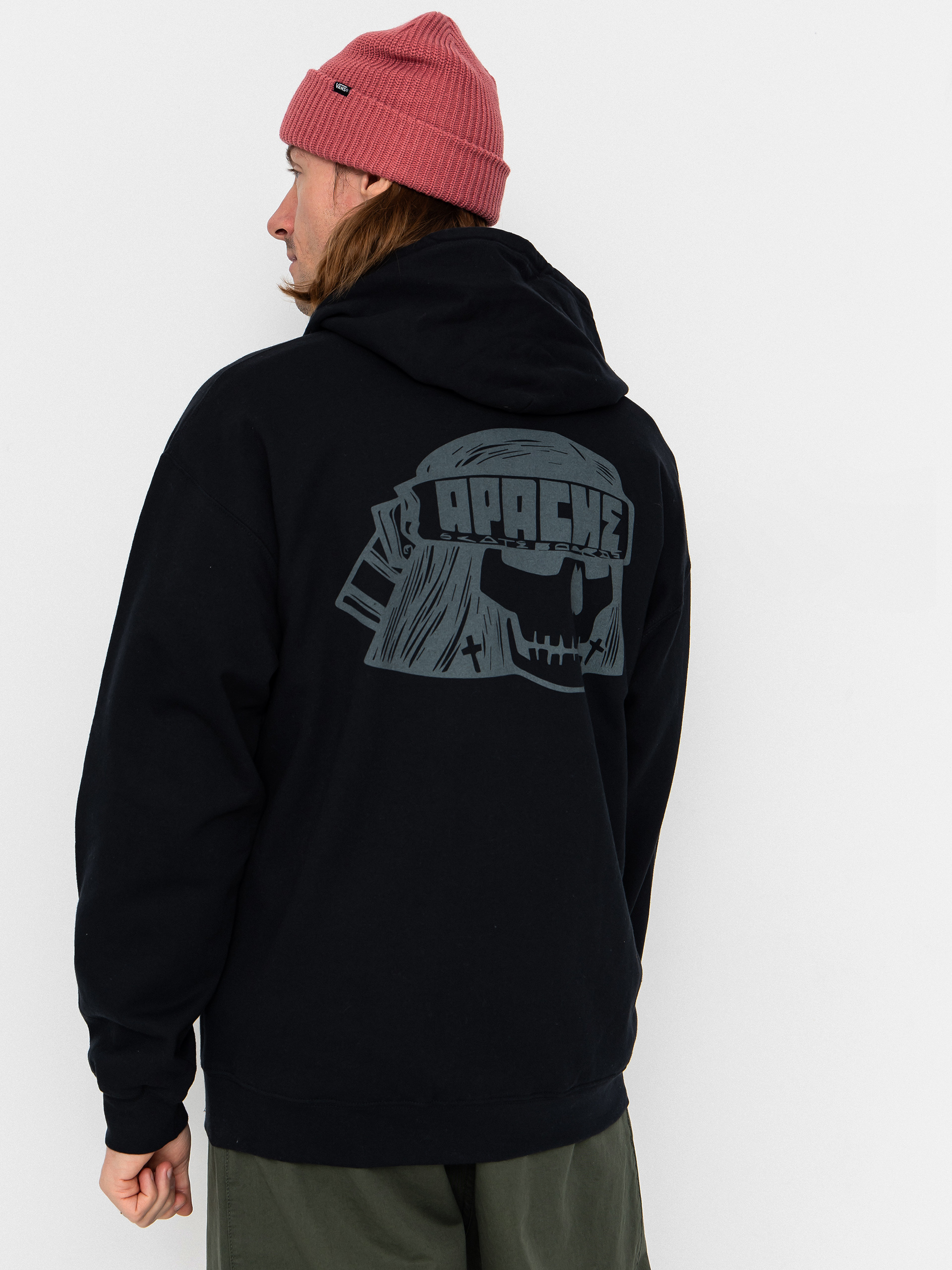 Mikina s kapucňou Etnies Etnies X Apache ZHD (black)