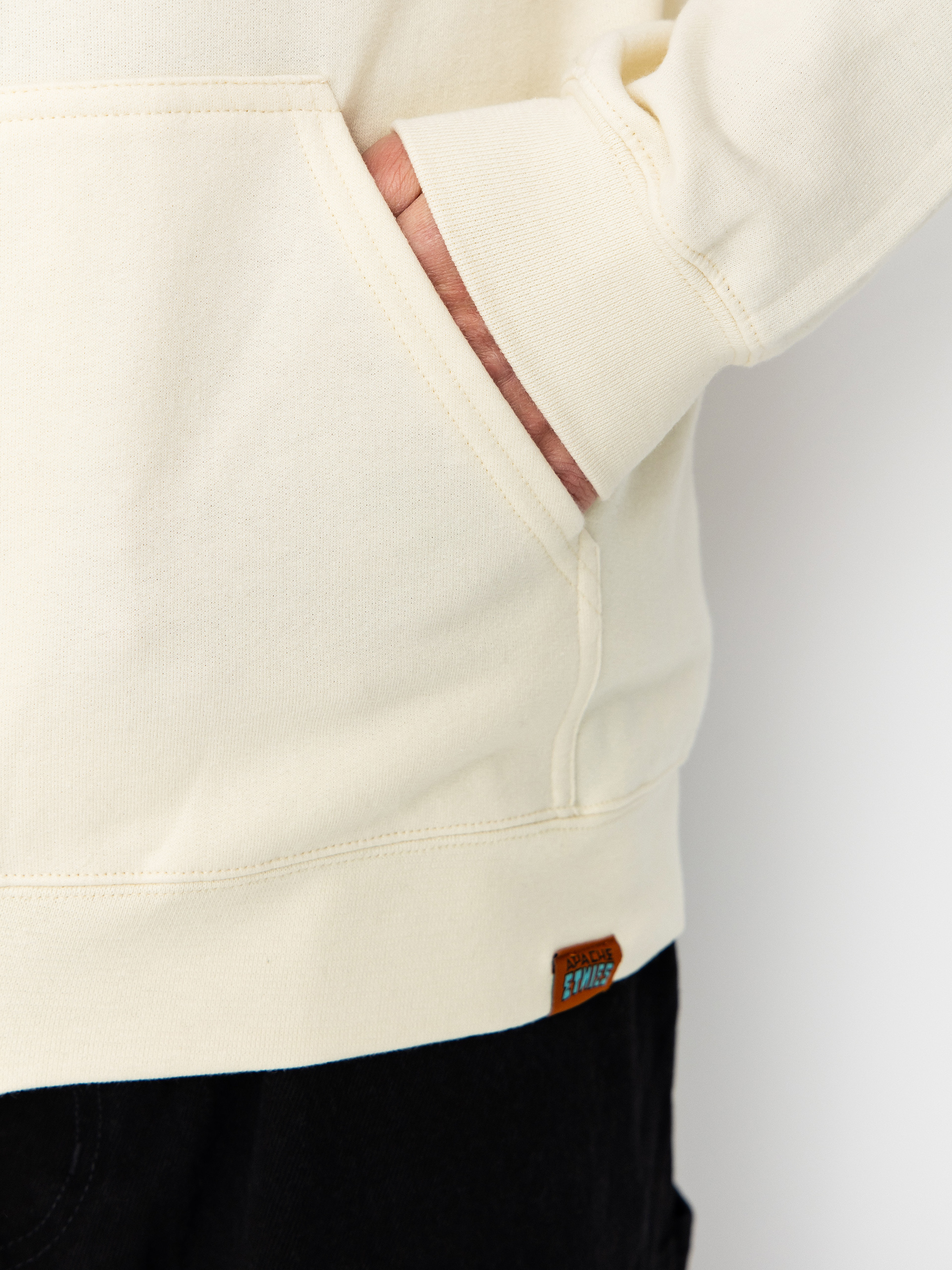 Mikina s kapucňou Etnies Etnies X Apache ZHD (natural)