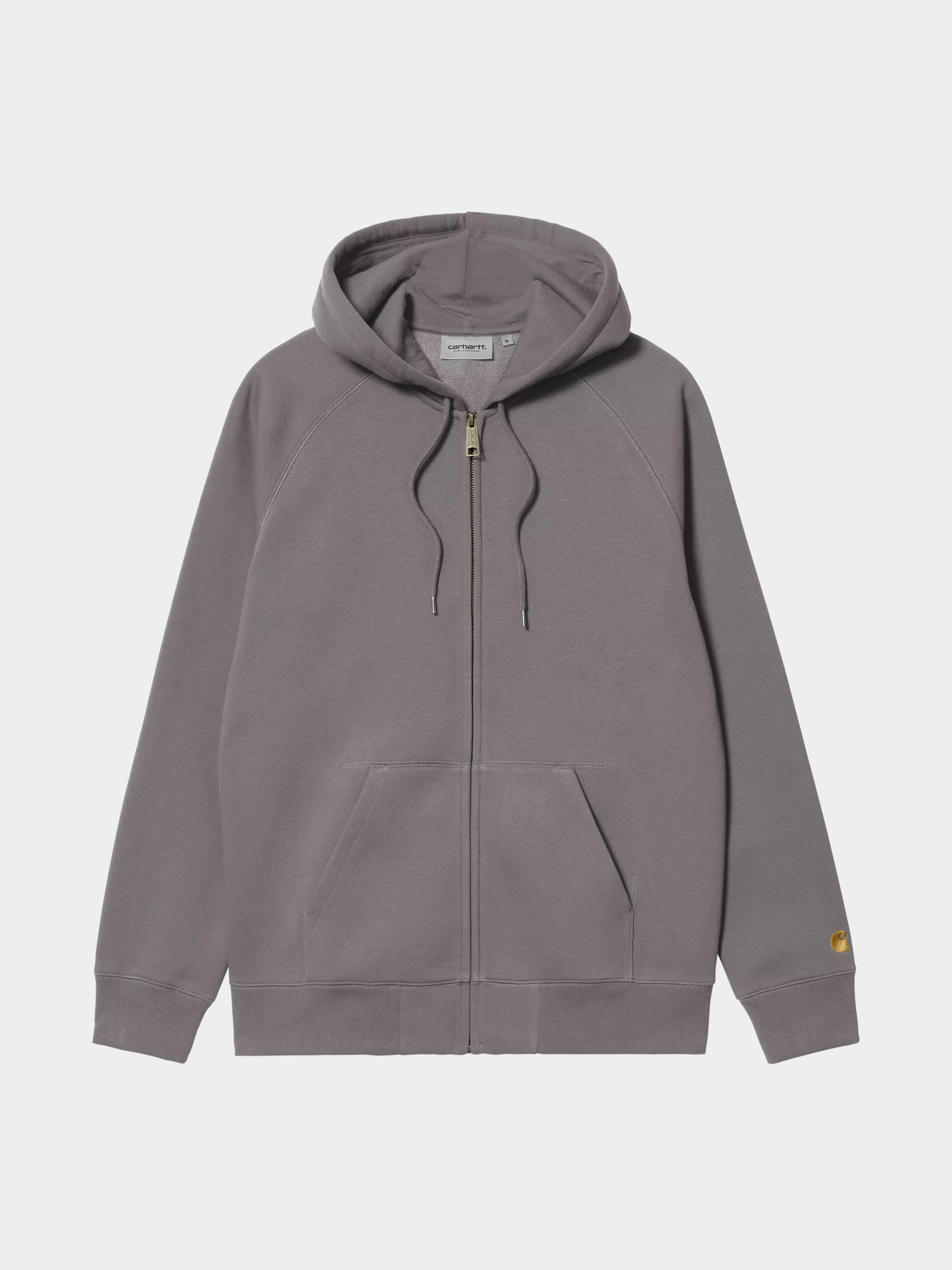 Mikina s kapucu0148ou Carhartt WIP Chase ZHD (porphyry/gold)