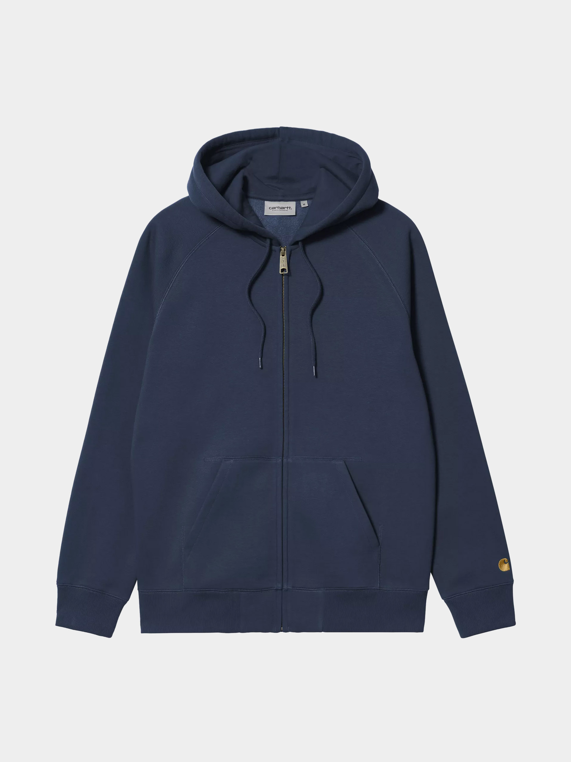 Mikina s kapucu0148ou Carhartt WIP Chase ZHD (jupiter/gold)