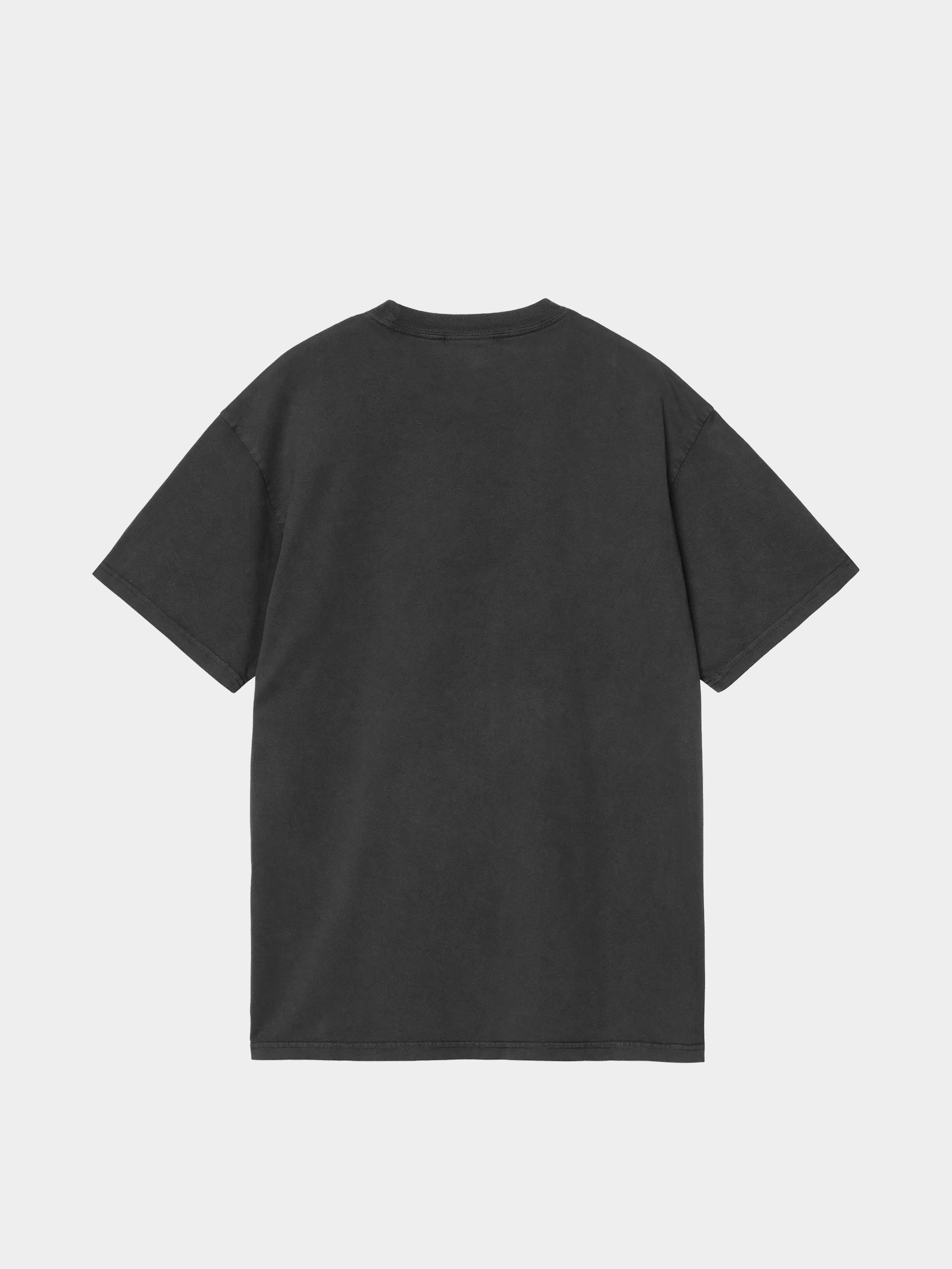 Tričko Carhartt WIP Faded Pond Corps (black)