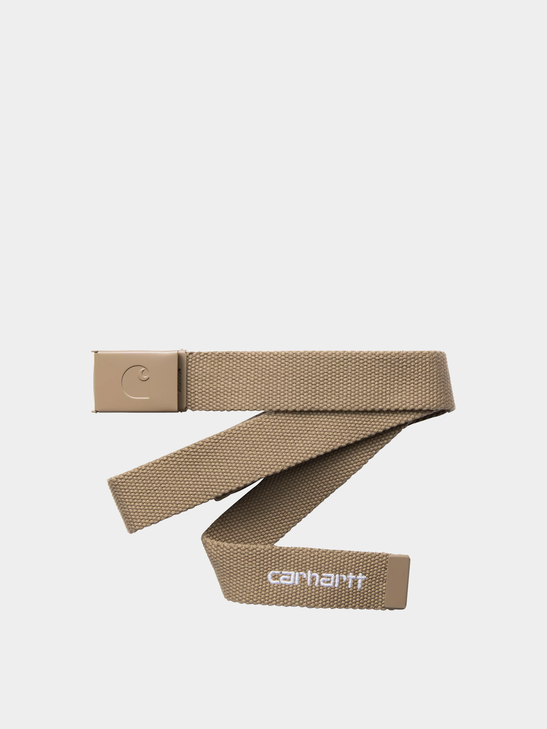 Opasok Carhartt WIP C Logo Tonal (leather/white)