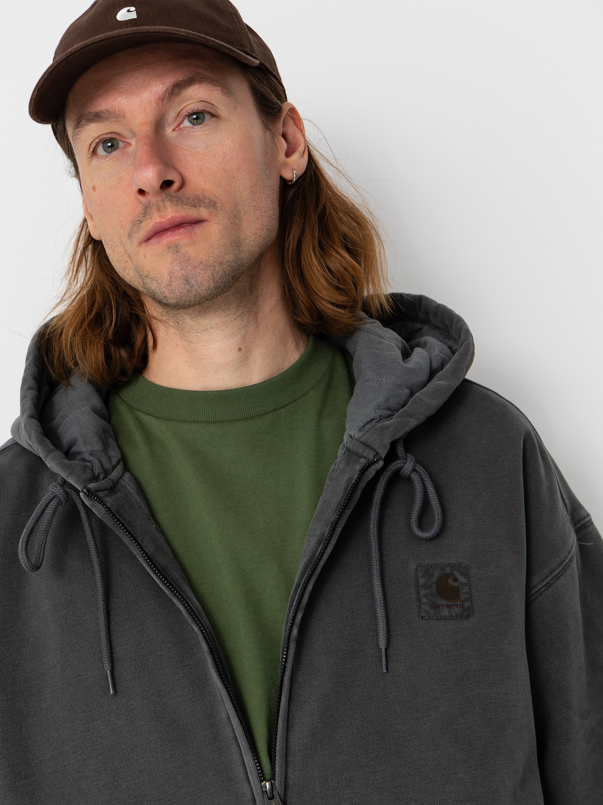 Bunda Carhartt WIP Vista ZHD (black/garment dyed)