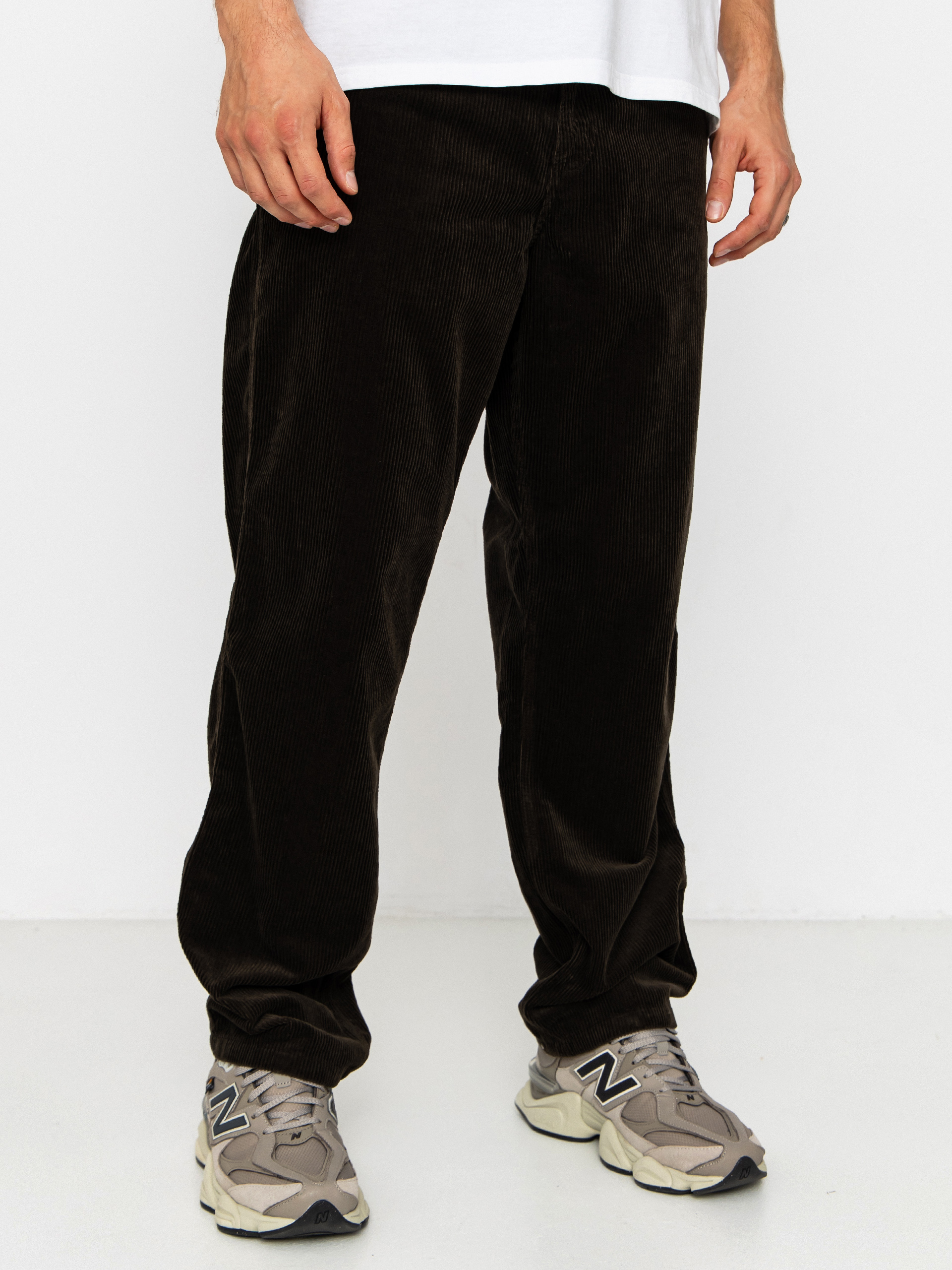 Nohavice Carhartt WIP Simple (tobacco/rinsed)