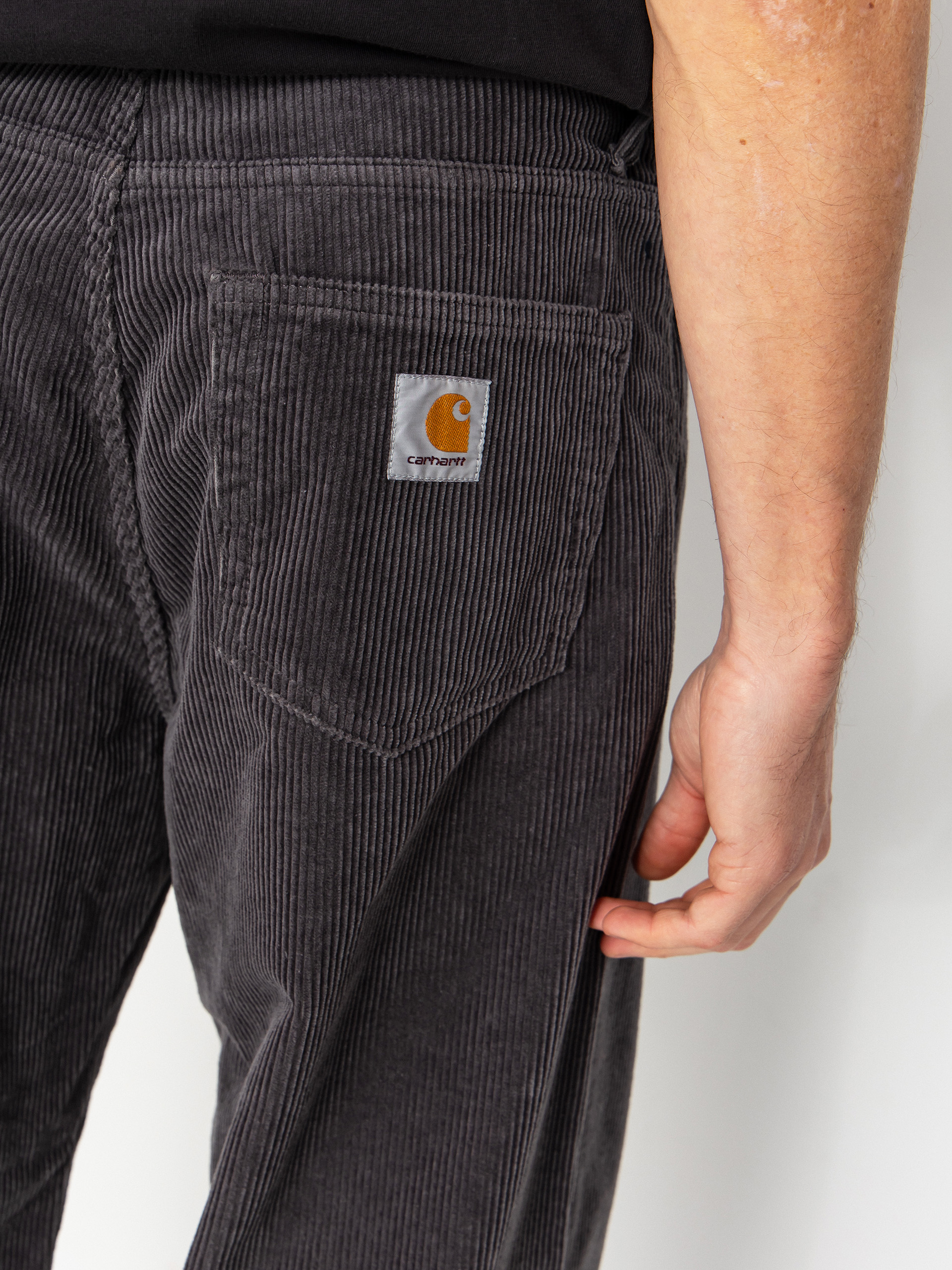 Nohavice Carhartt WIP Landon (porphyry/rinsed)