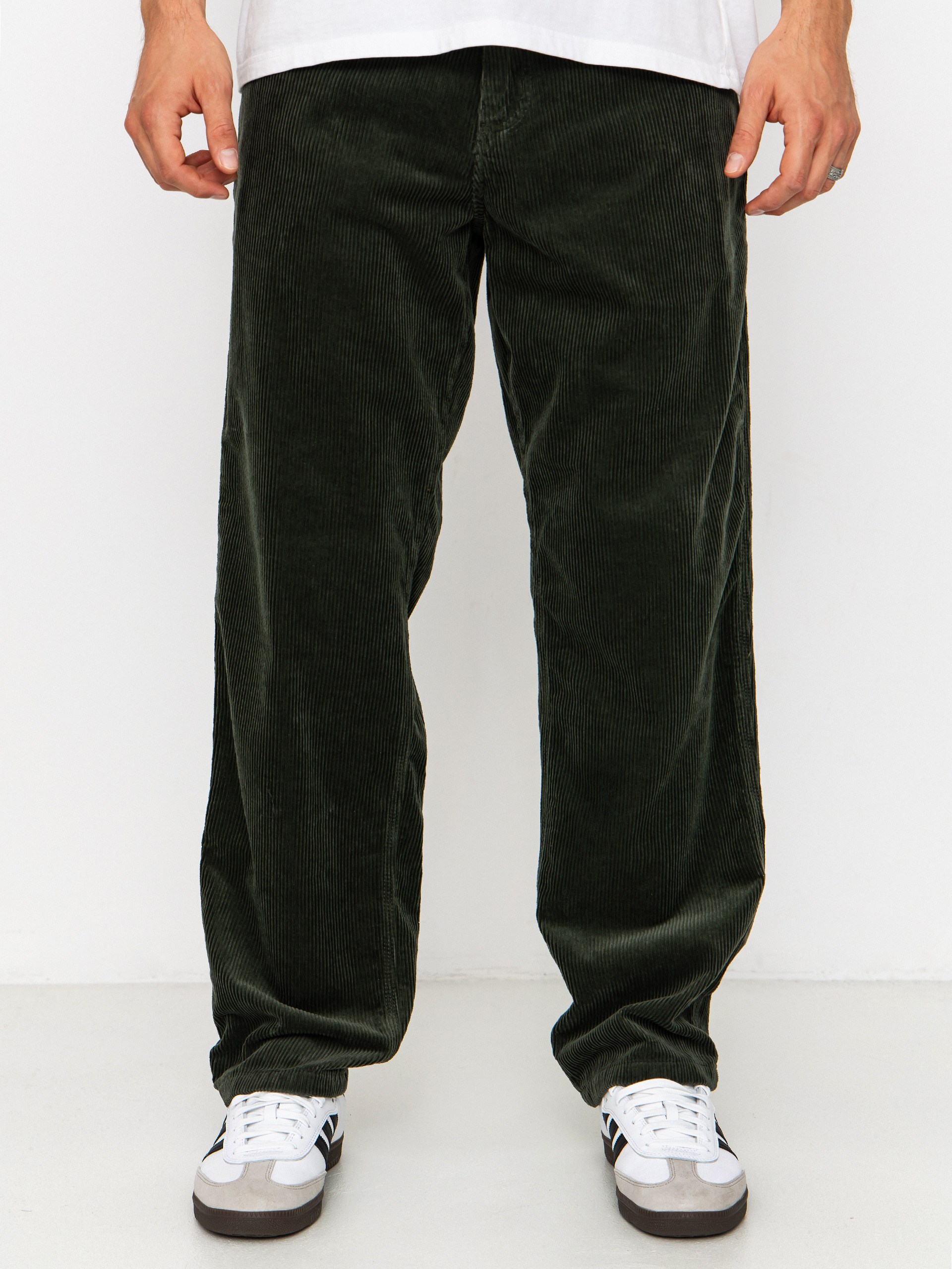 Nohavice Carhartt WIP Simple (opuntia/rinsed)