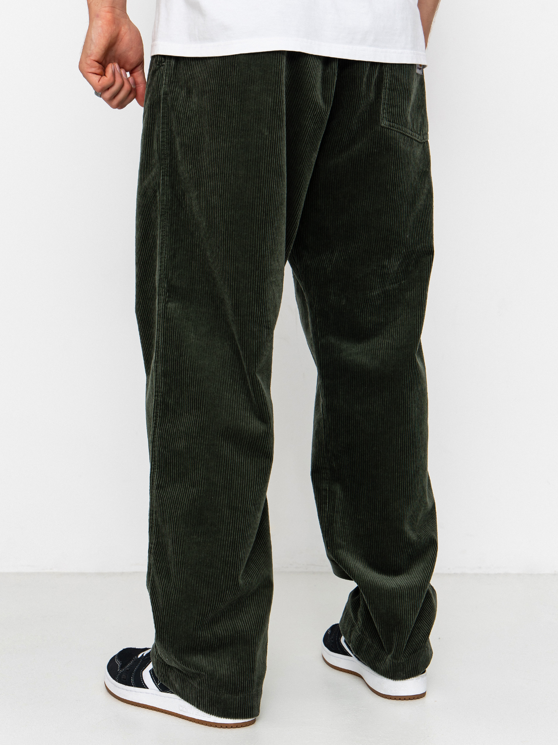 Nohavice Carhartt WIP Floyde (opuntia/rinsed)