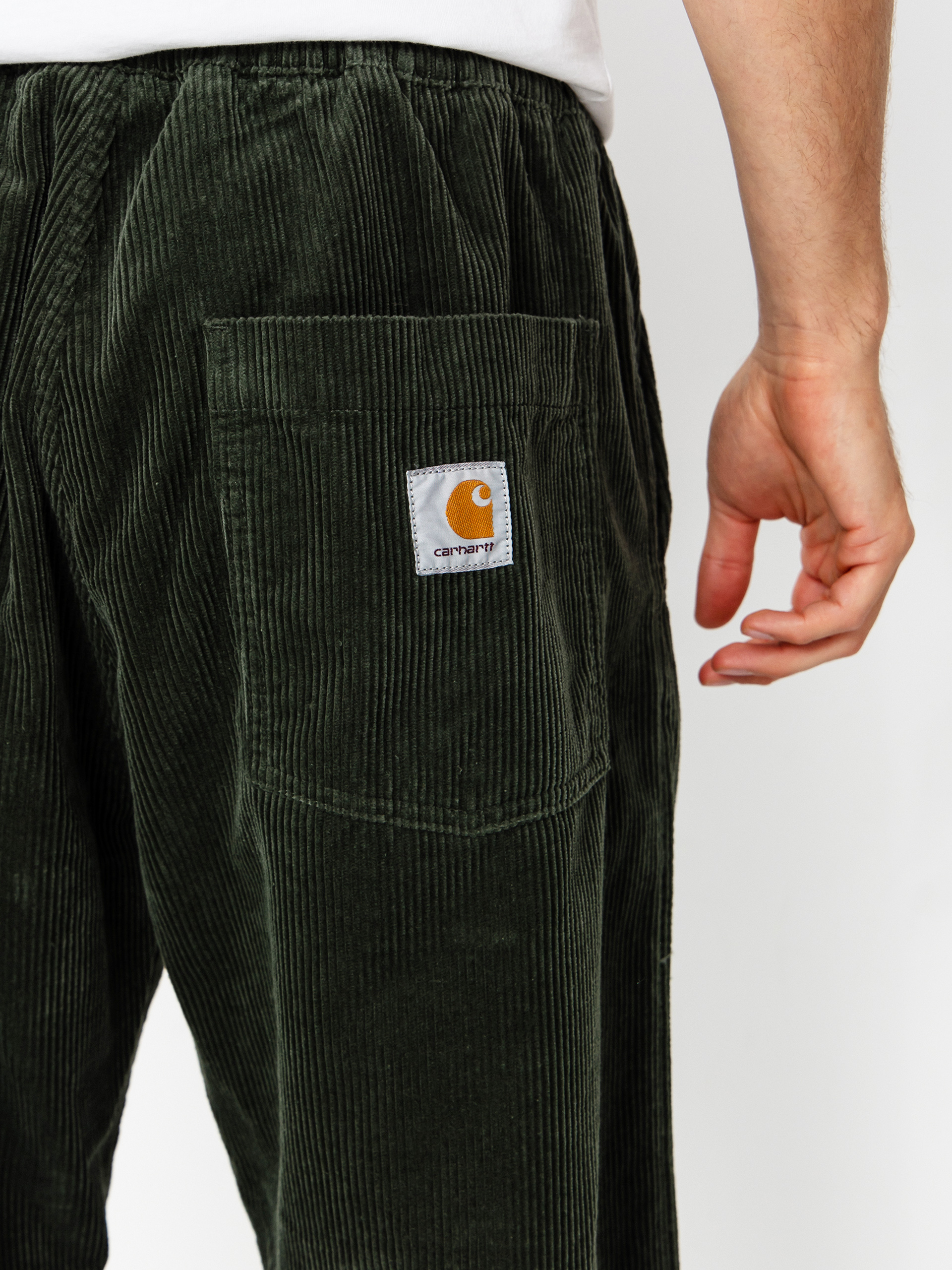 Nohavice Carhartt WIP Floyde (opuntia/rinsed)