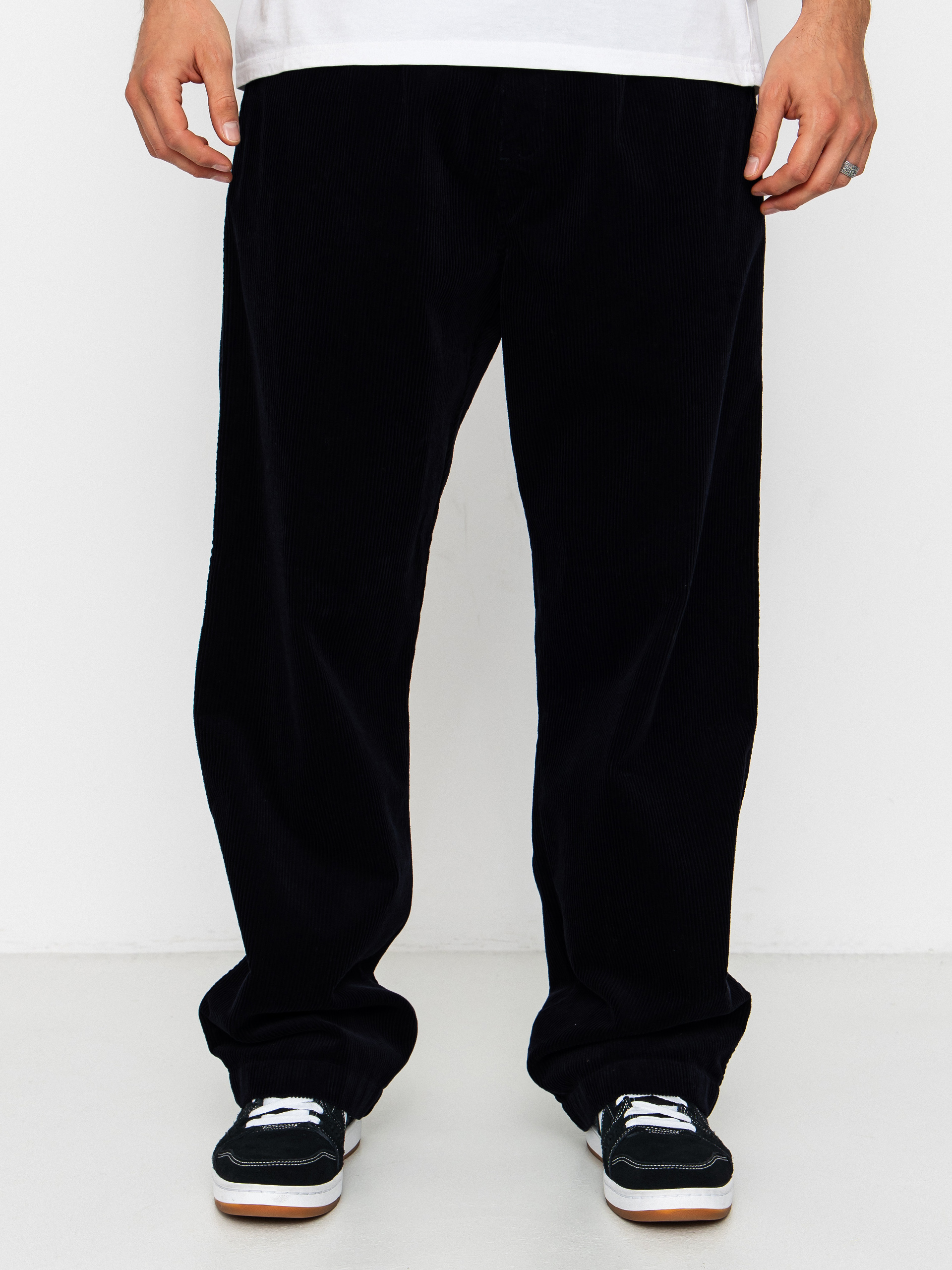 Nohavice Carhartt WIP Floyde (dark navy/rinsed)