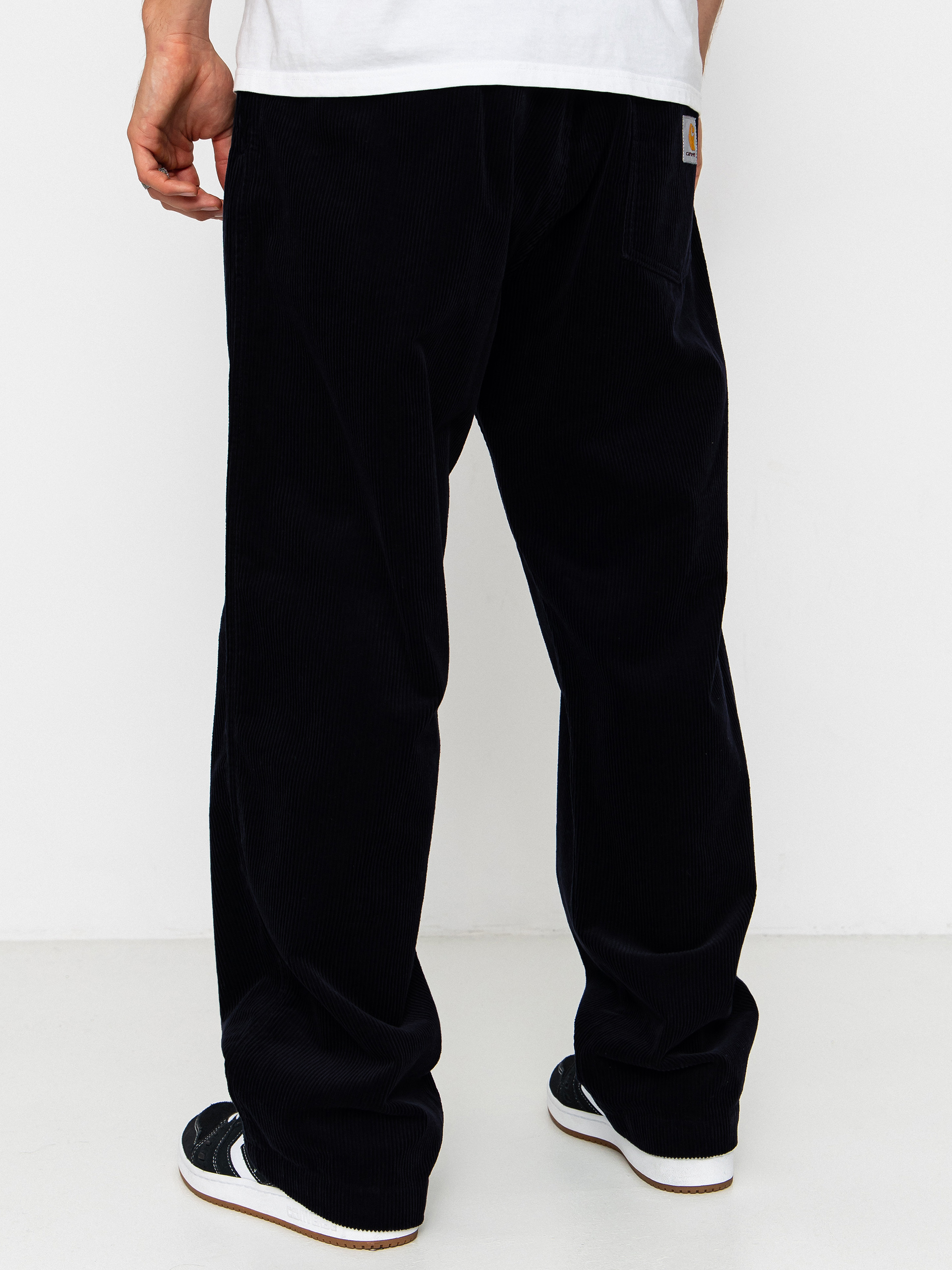 Nohavice Carhartt WIP Floyde (dark navy/rinsed)