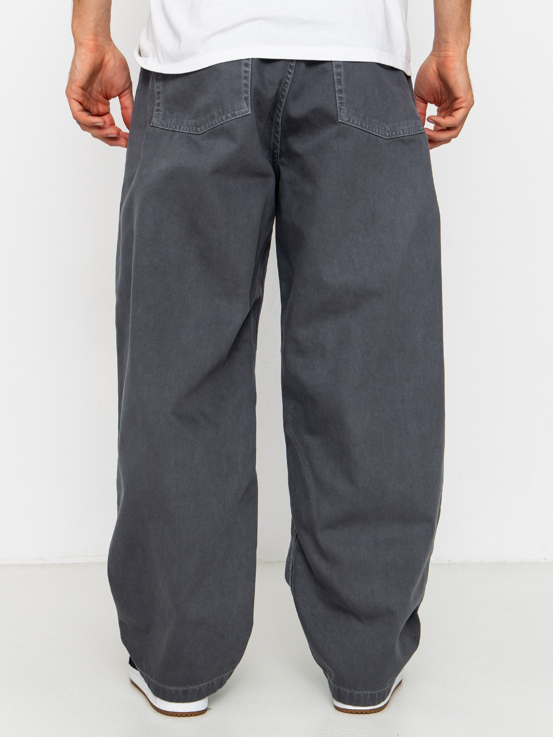 Nohavice Carhartt WIP Brandon (graphite/stone dyed)