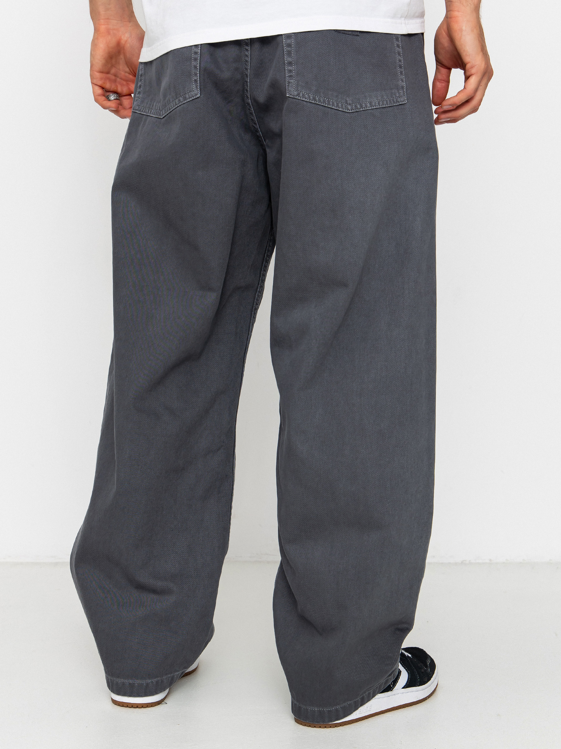 Nohavice Carhartt WIP Brandon (graphite/stone dyed)