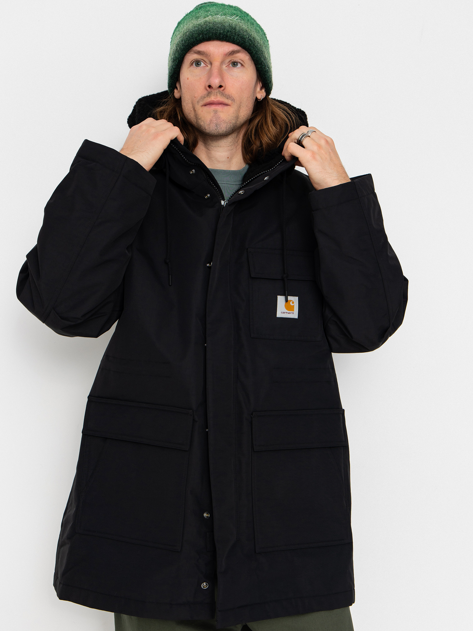 Bunda Carhartt WIP Siberia Parka (black)