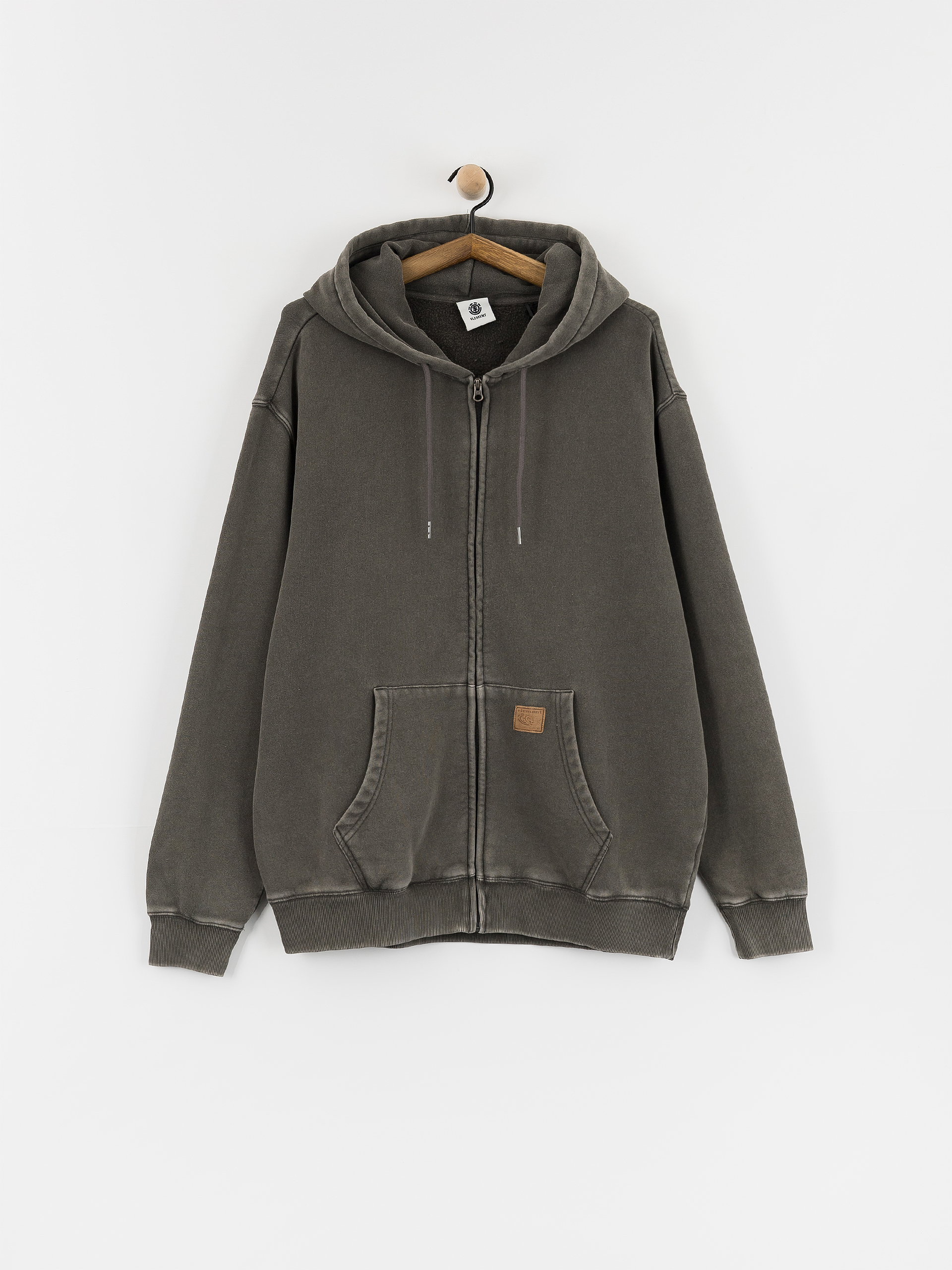 Mikina s kapucňou Element Cargo ZHD (off black)