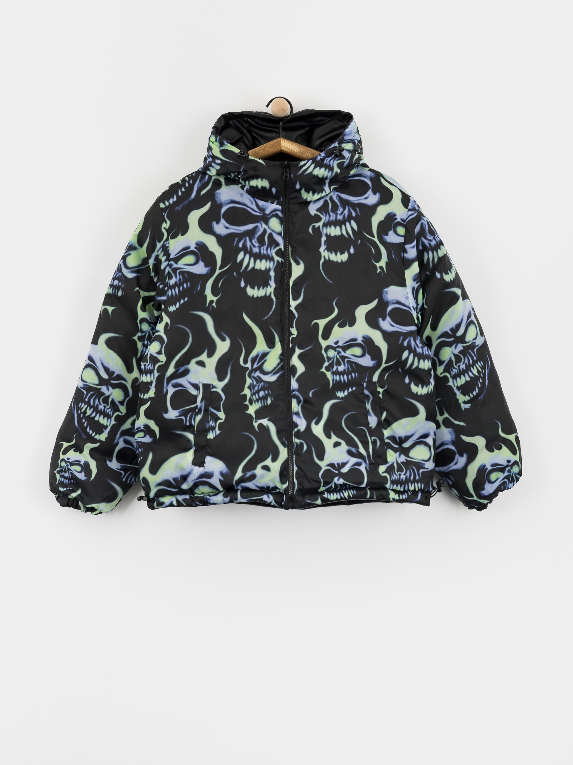 Bunda Wasted Paris Skull Puffer (black)