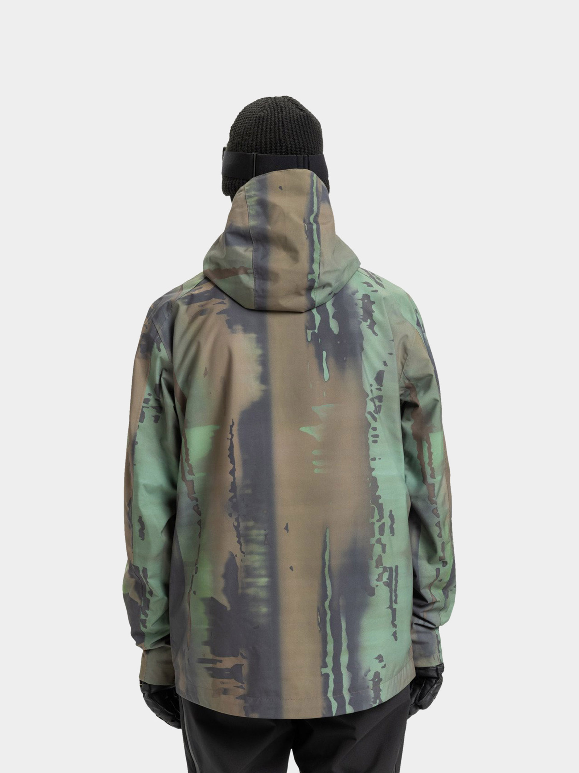 Pánska Snowboardová bunda Quiksilver Muldrow 20K (bloomfade dark ivy)