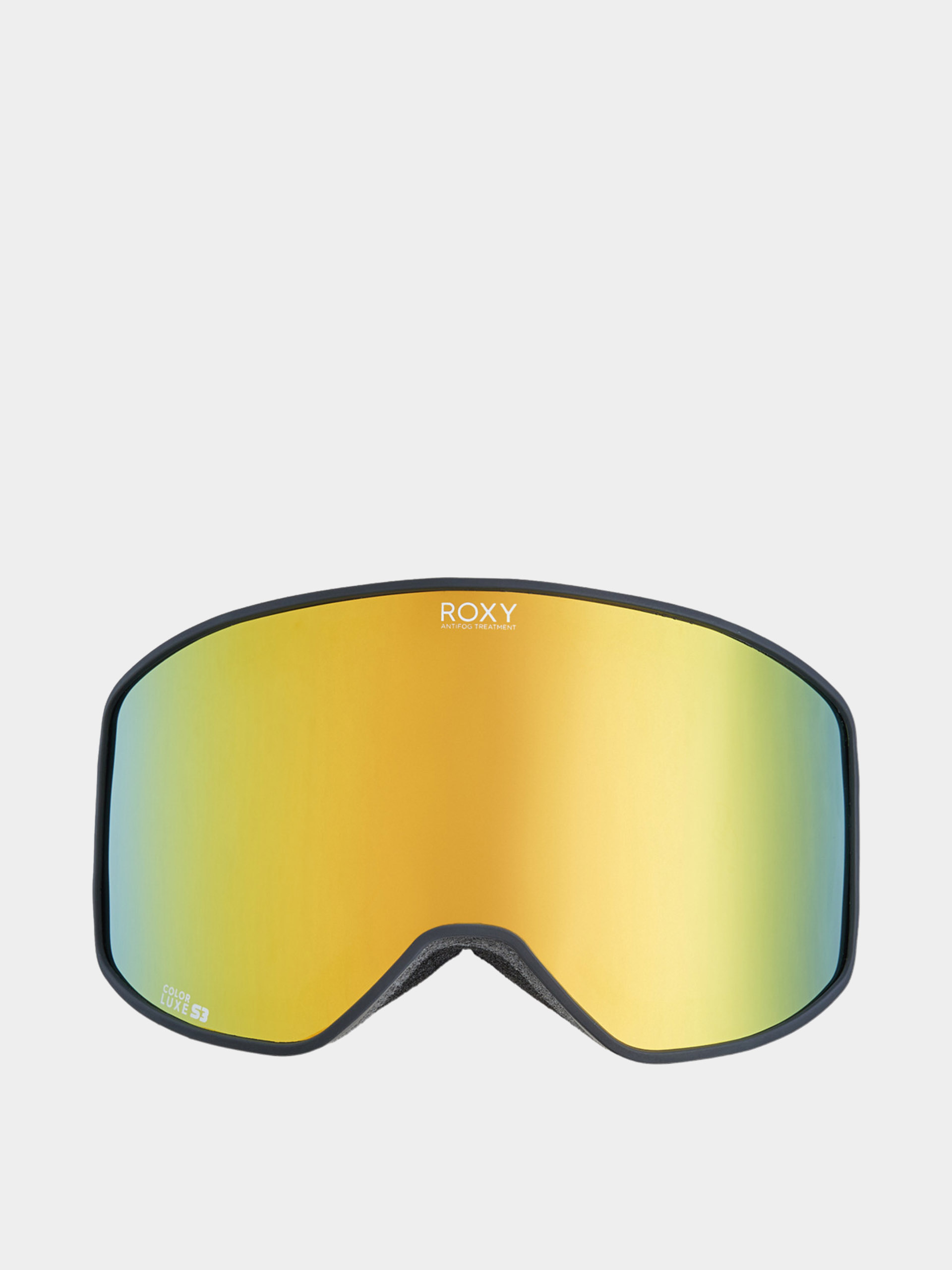 Snowboardové okuliare Roxy Storm Wmn (black/clux ml pink gold s3)