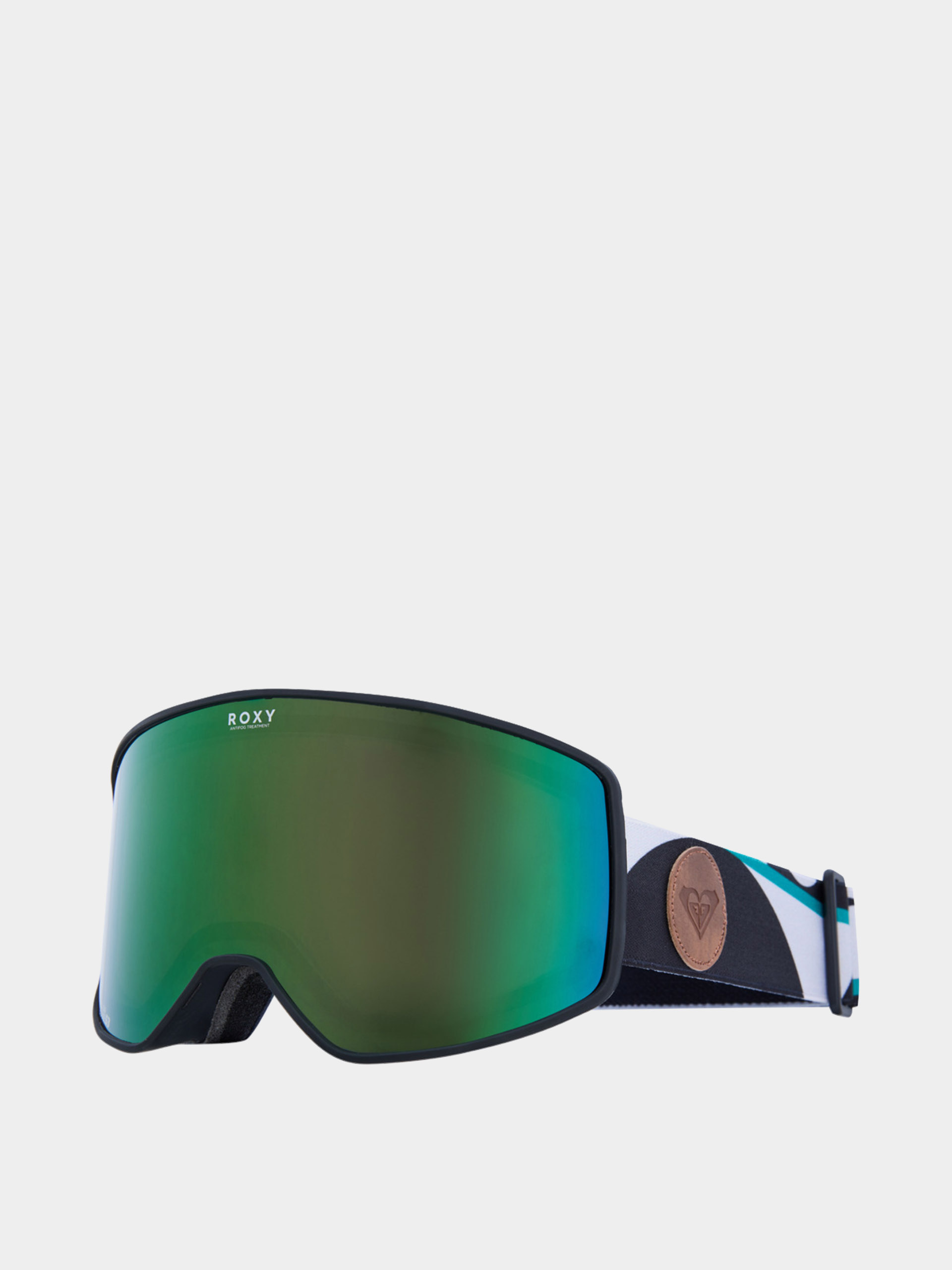 Snowboardové okuliare Roxy Storm Peak Chic Wmn (big dots/clux ml green s3)
