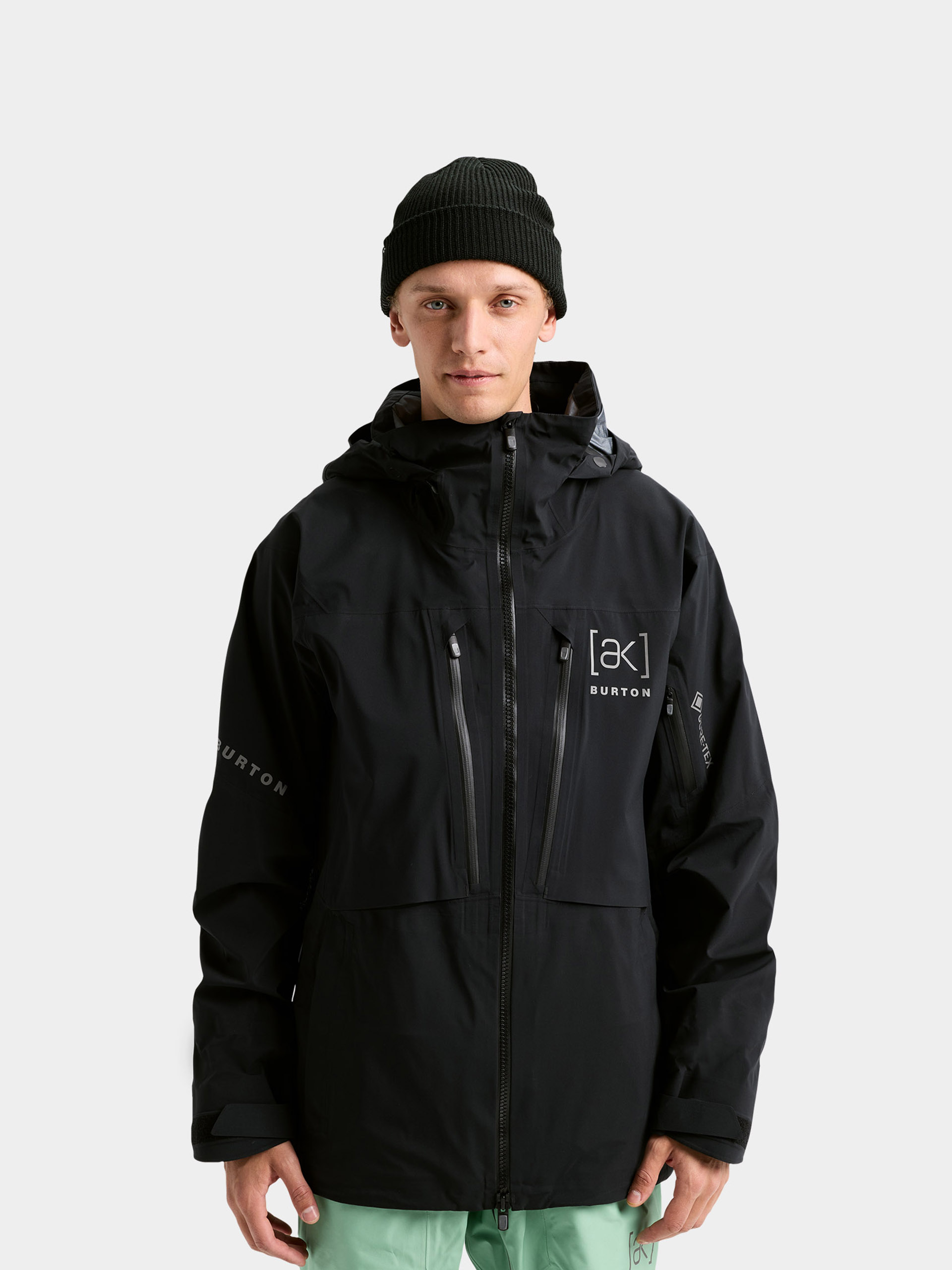 Pánska Snowboardová bunda Burton Ak Gore Tex Hover Stretch 3L (true black)
