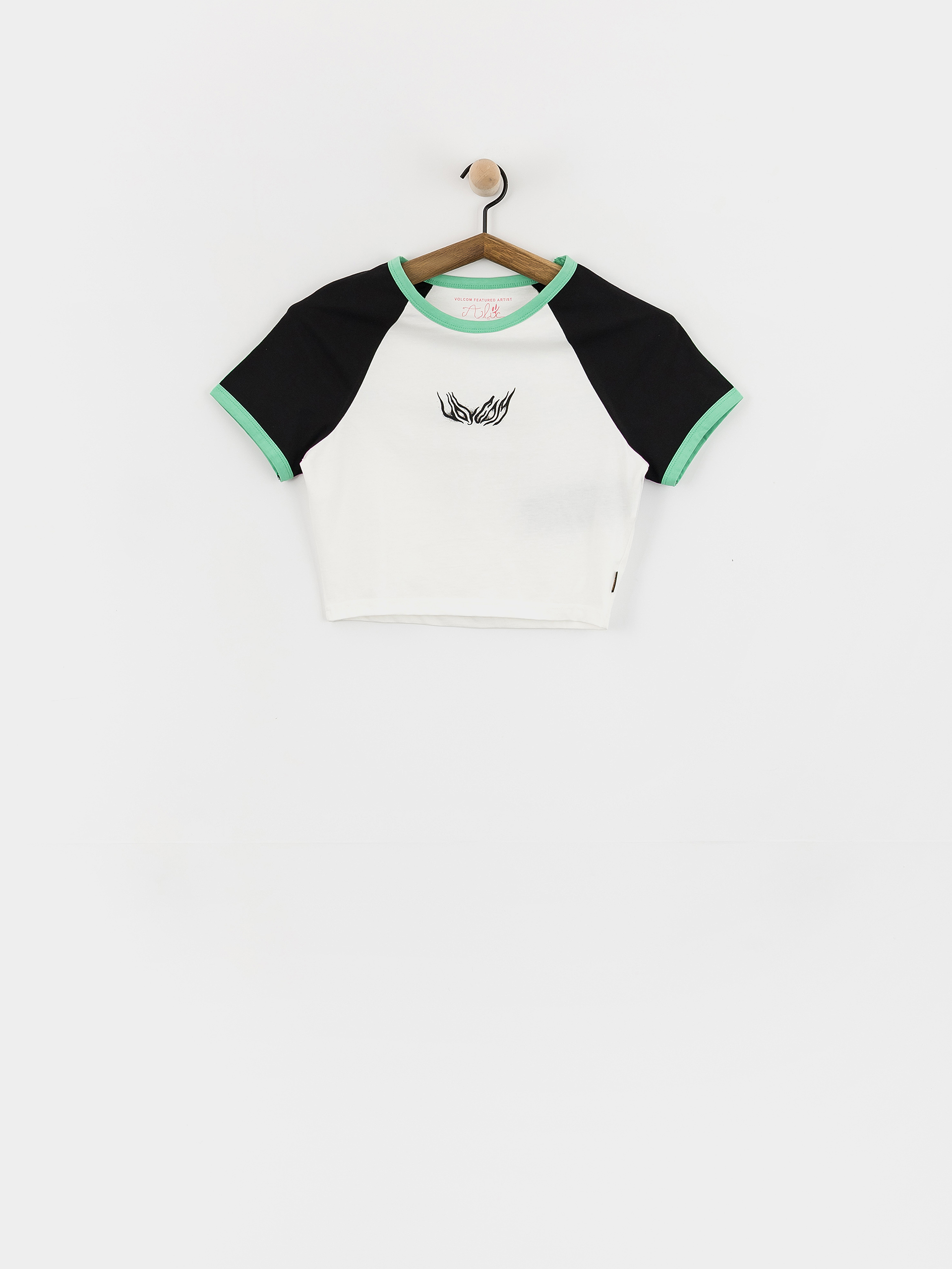 Tričko Volcom Fa Alix 2 Wmn (black white)