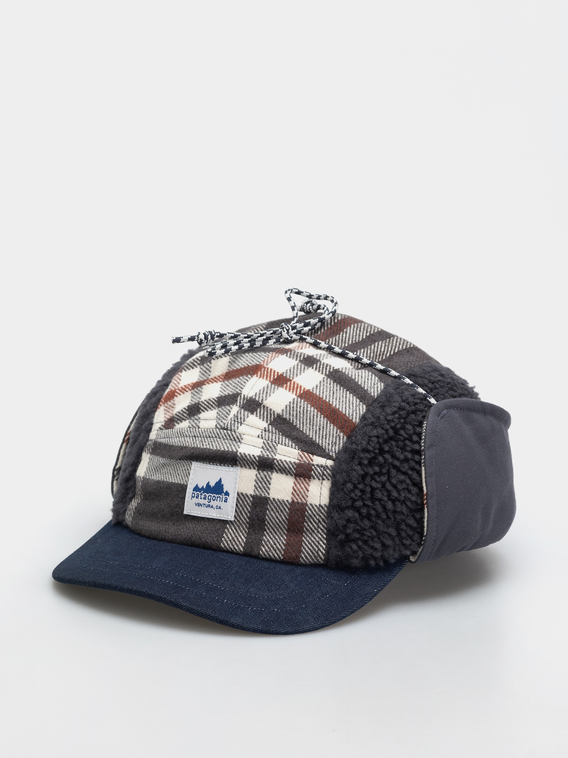 Šiltovka Patagonia Range Earflap (catch ink black)