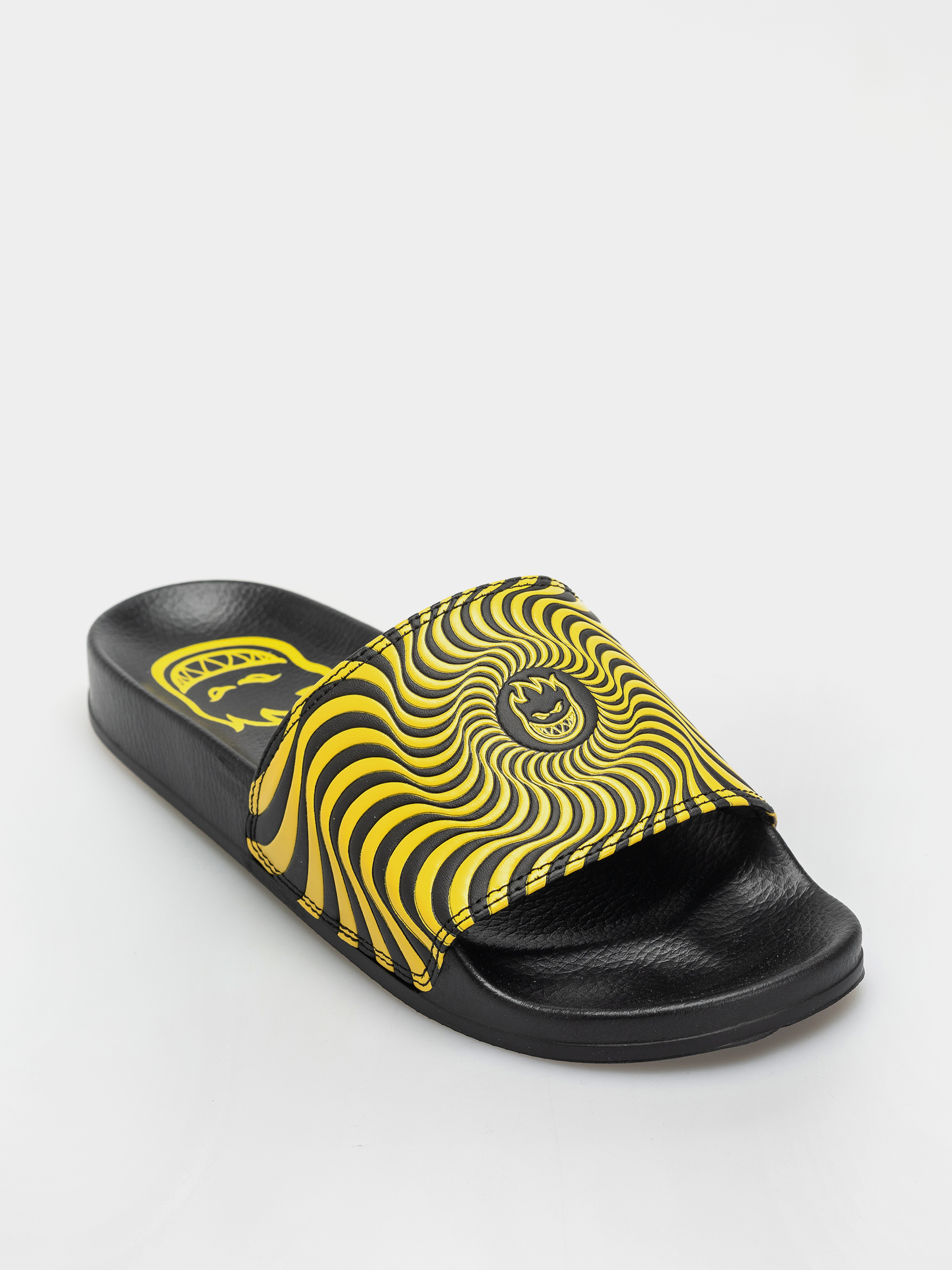 Šľapky Spitfire Bighead Swirl (black/yellow)