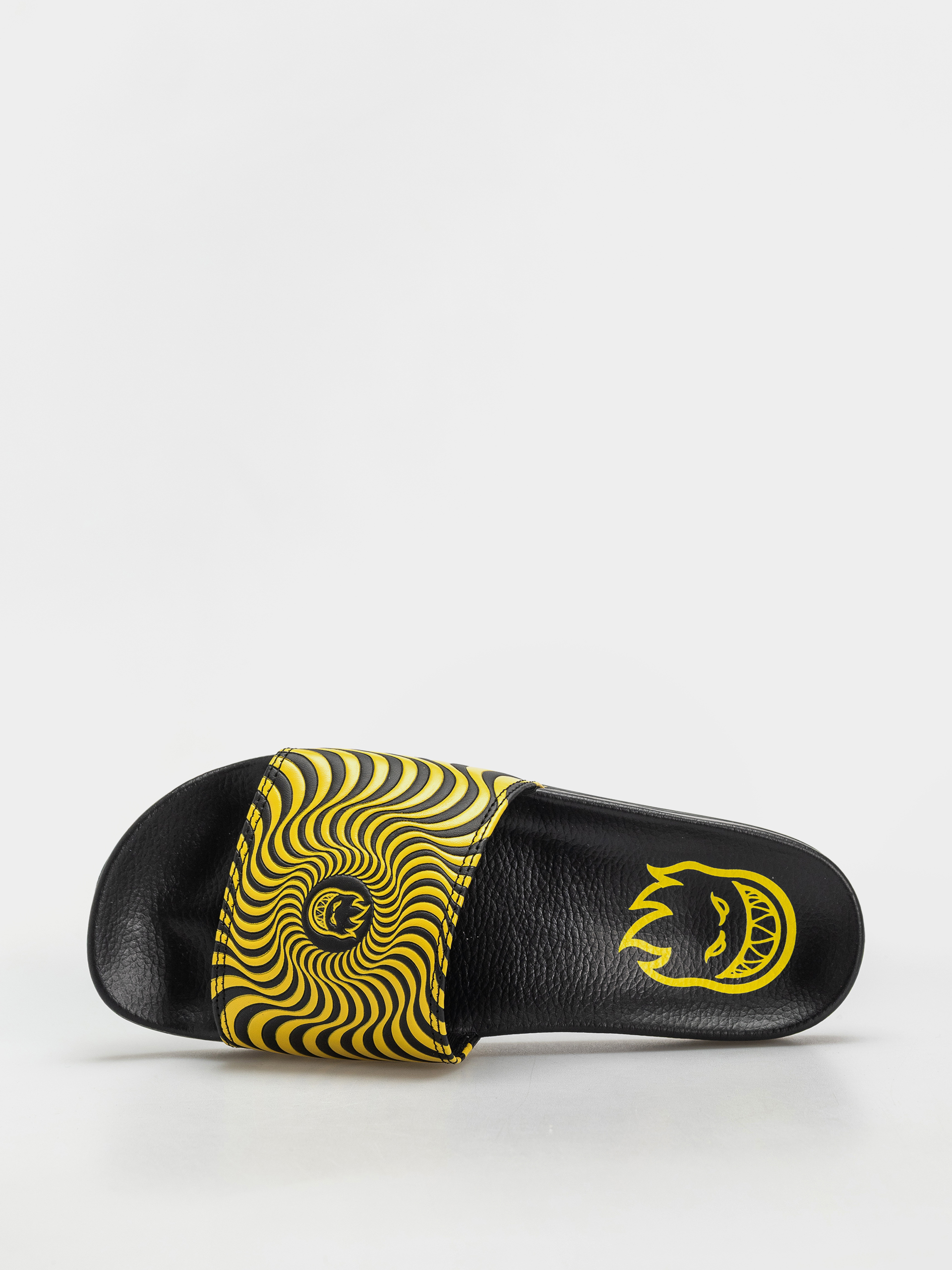 Šľapky Spitfire Bighead Swirl (black/yellow)