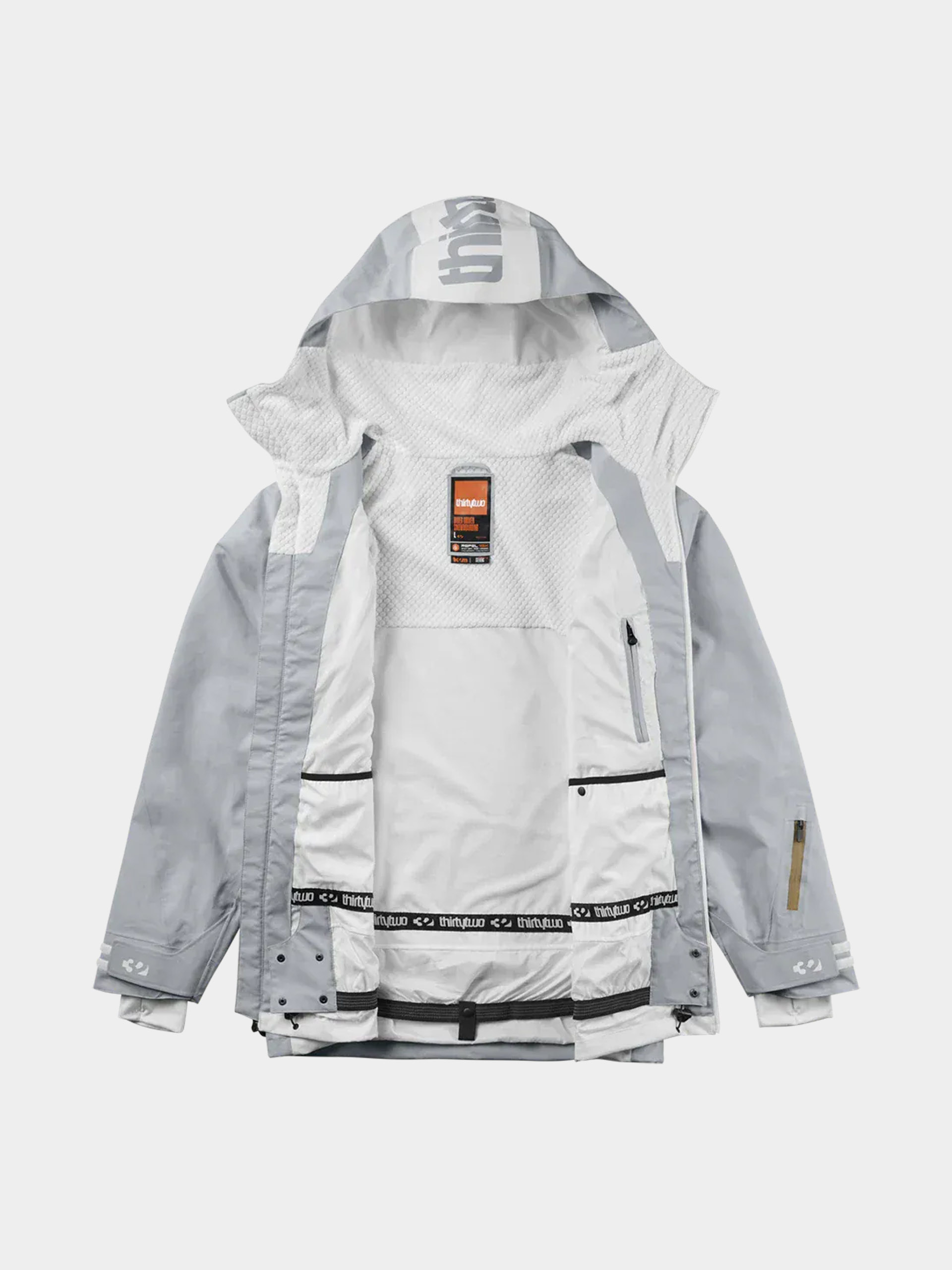 Pánska Snowboardová bunda ThirtyTwo Lashed (cement)