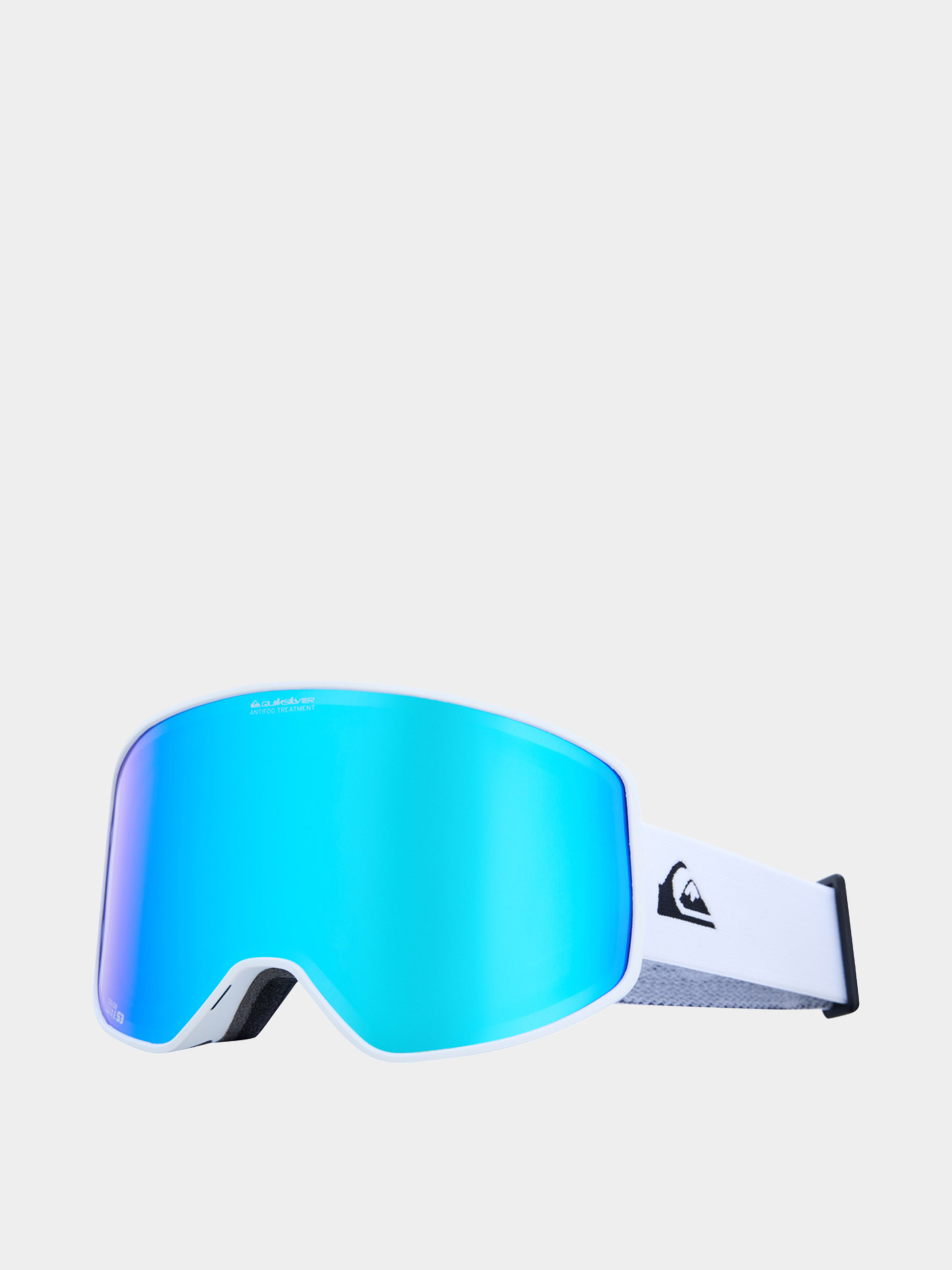 Snowboardovu00e9 okuliare Quiksilver Storm (white/clux ml blue)