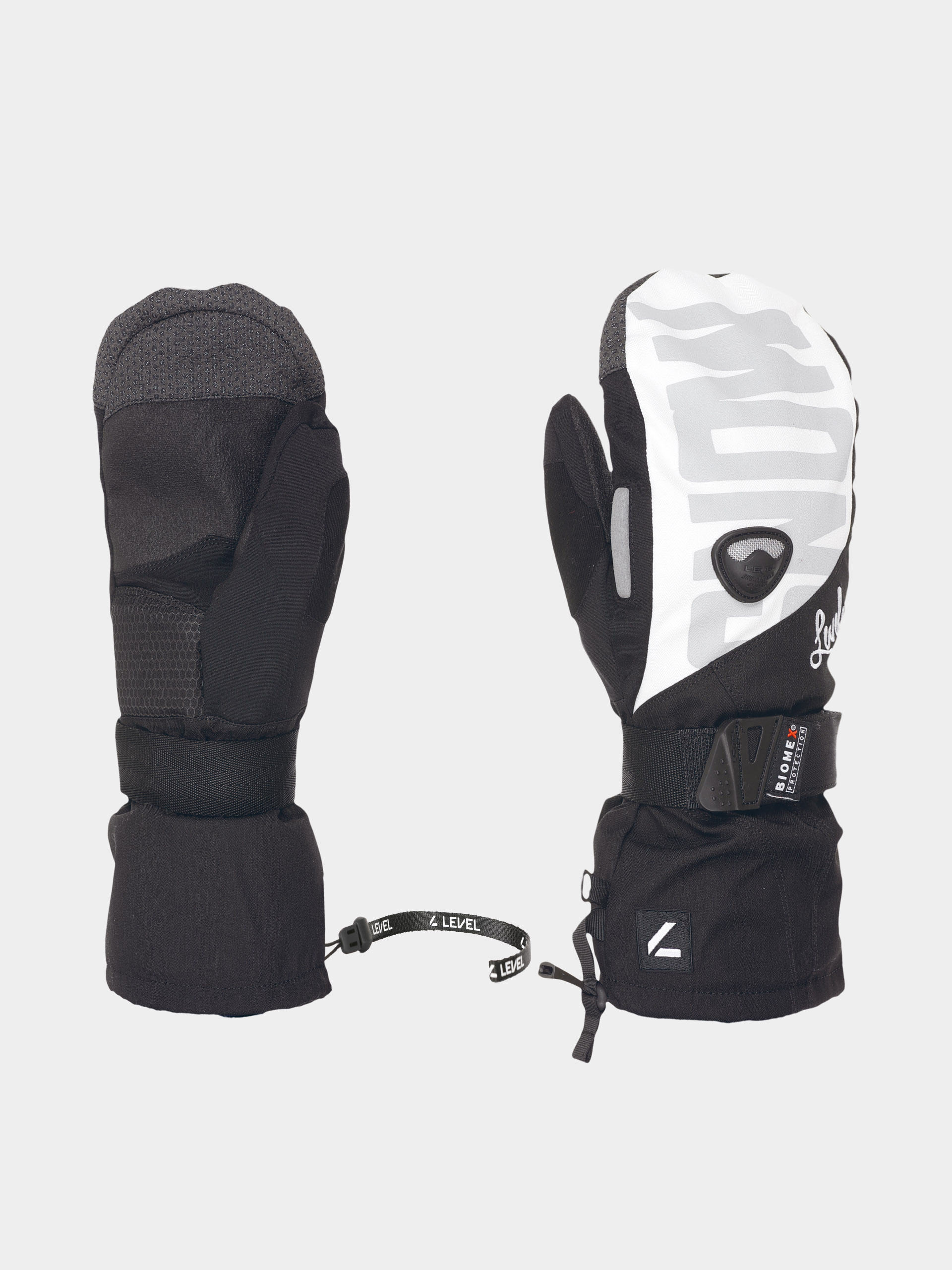 Rukavice Level Butterfly Mitt Wmn (black white)