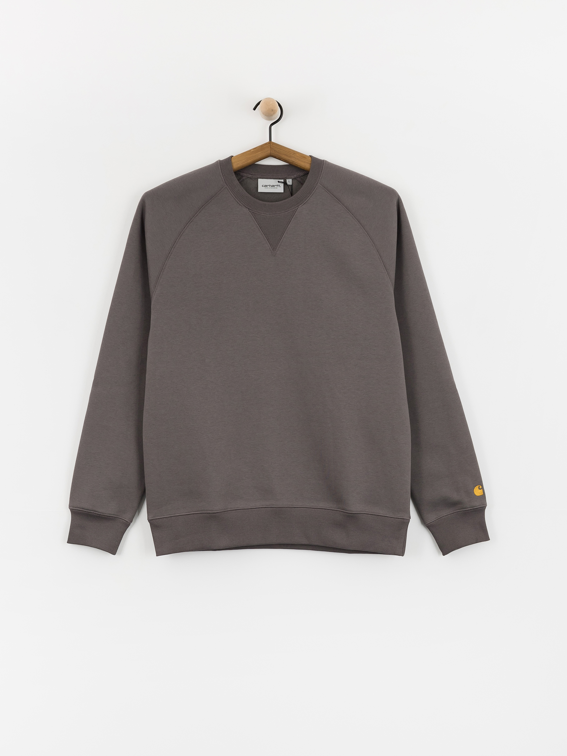 Mikina Carhartt WIP Chase (porphyry/gold)