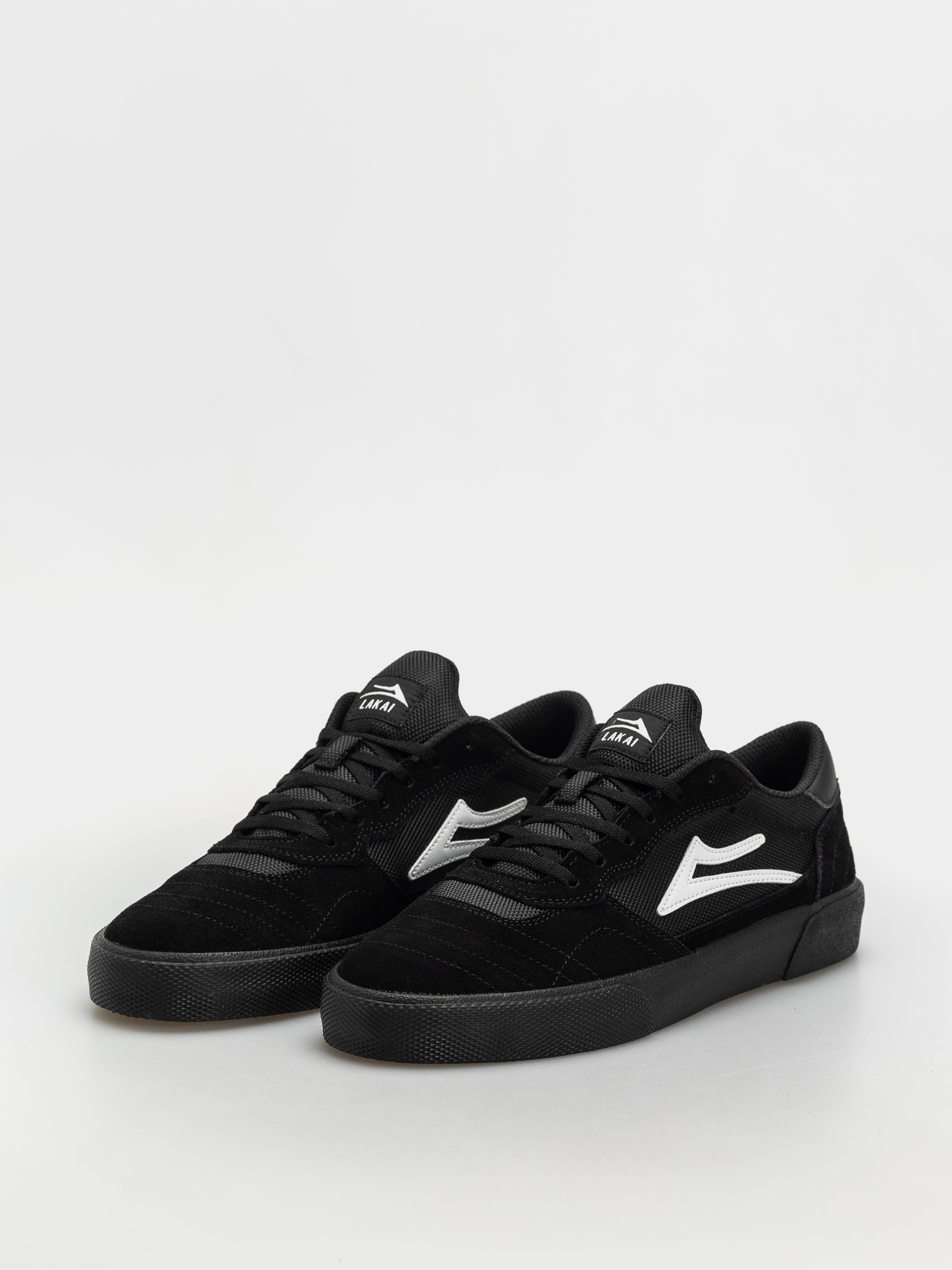 Top&aacute;nky Lakai Cambridge (black/black white suede)