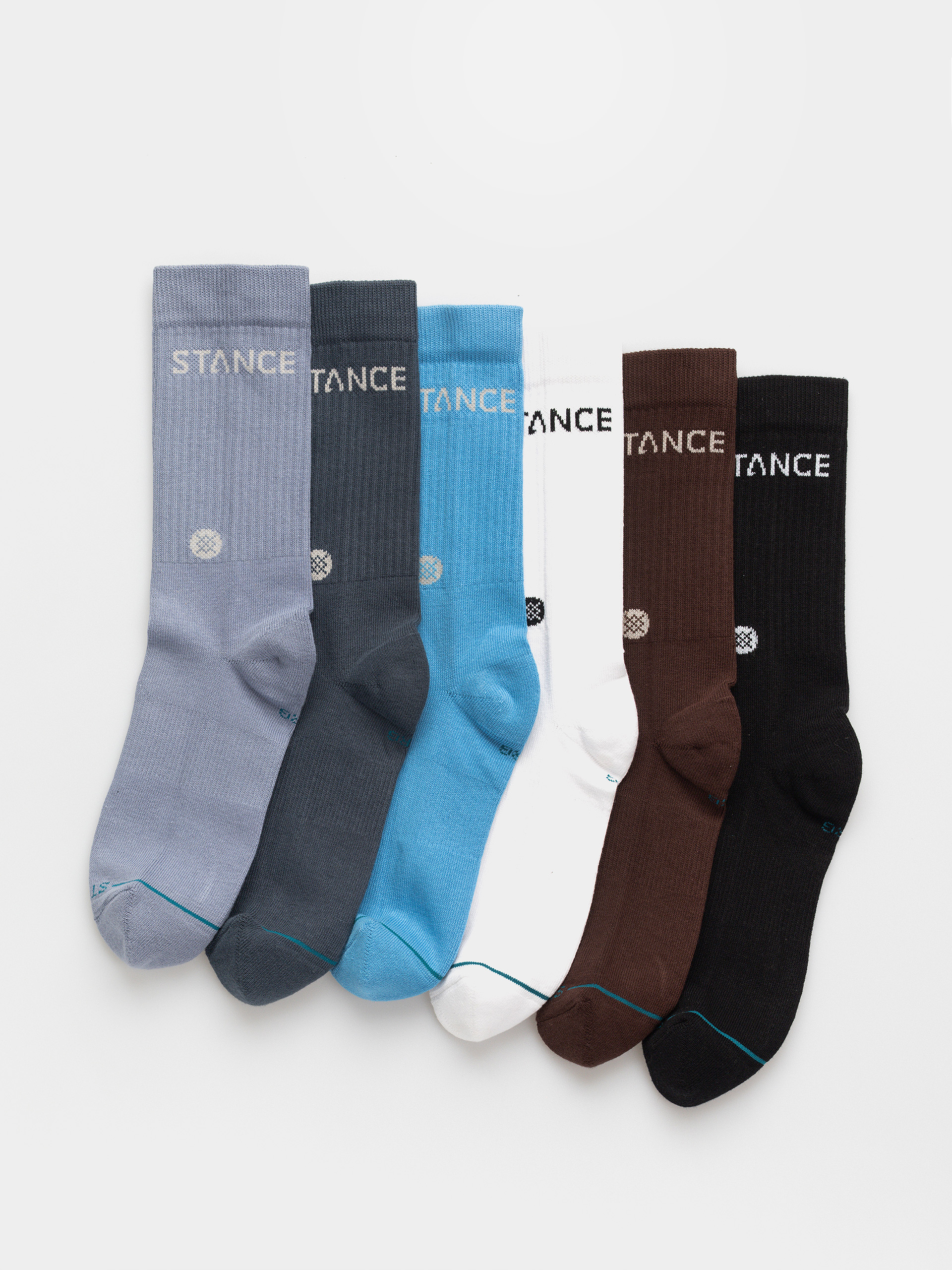 Ponožky Stance Origin 6 Pack Crew (indigo)