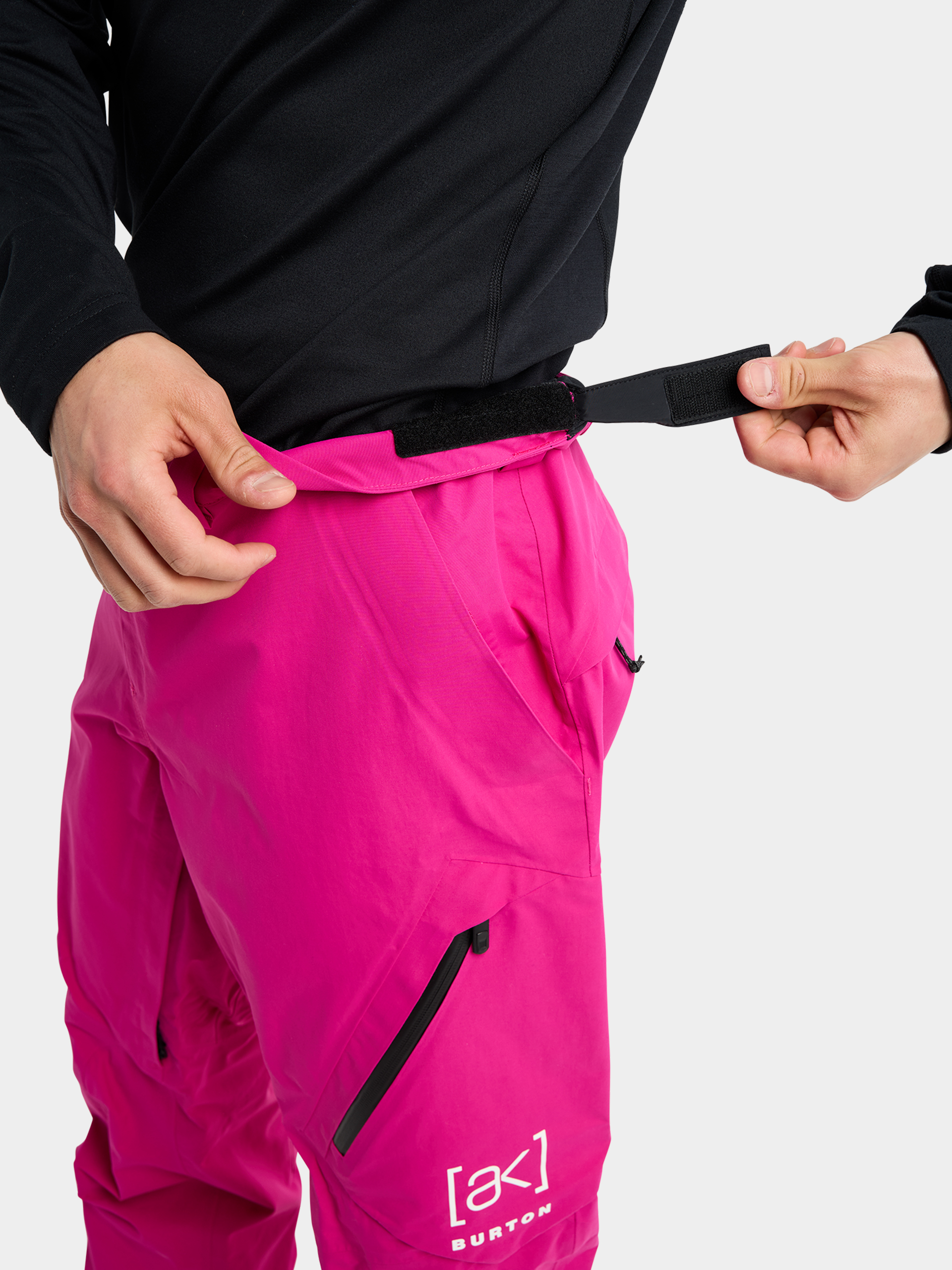 Pánske Snowboardové nohavice Burton Ak Gore Tex Cyclic 2L (very berry)
