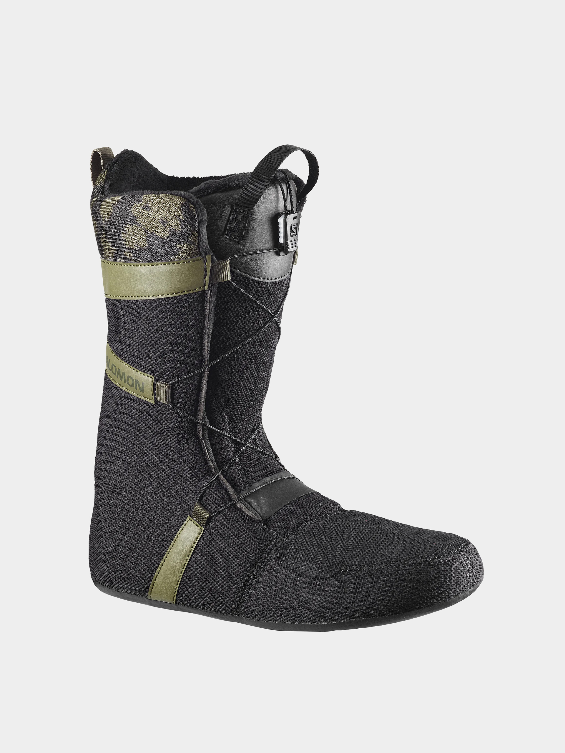 Pánske Obuv na snowboard Salomon Launch Boa Sj (black/olive)
