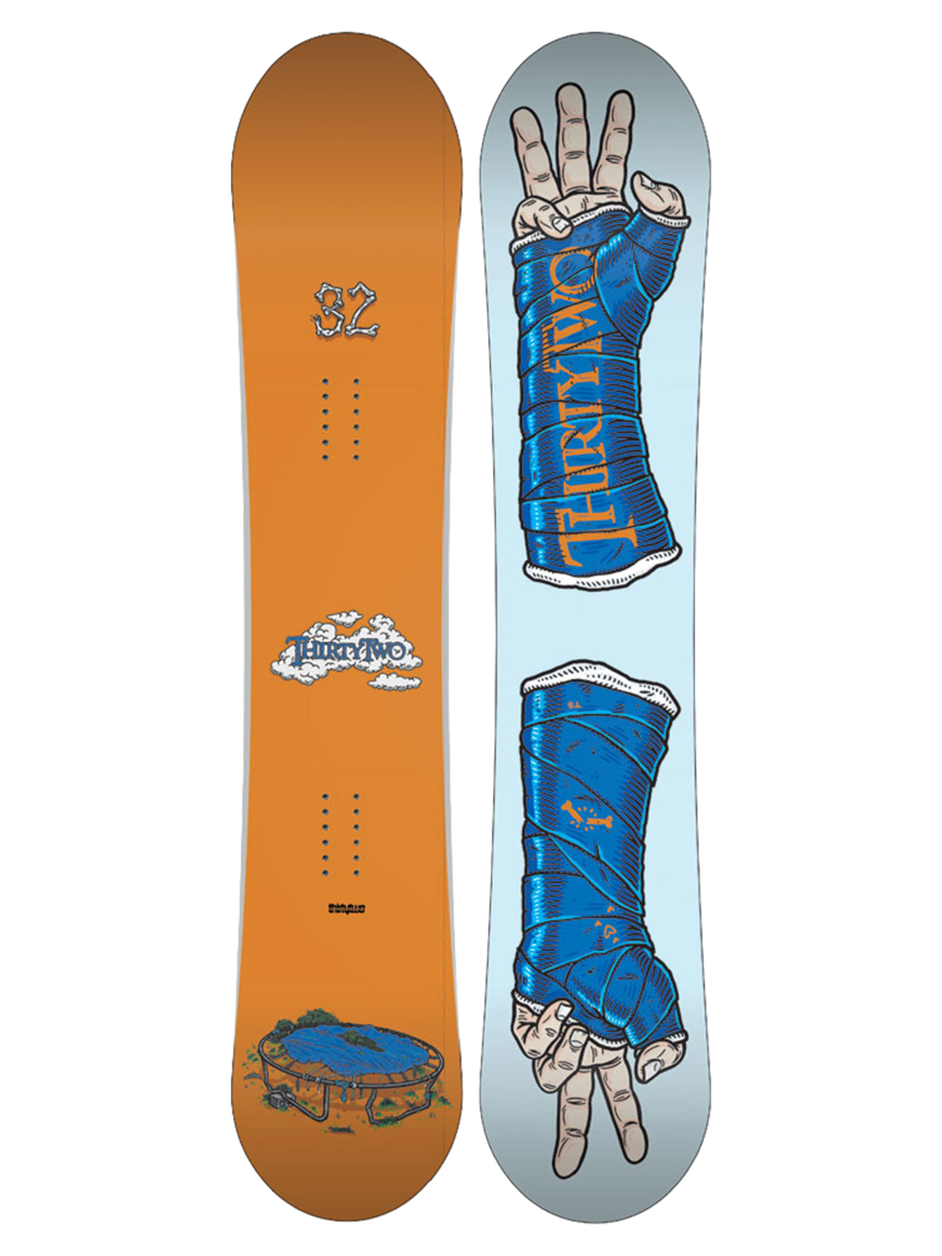 Pánska Snowboard ThirtyTwo Middle Earth Pro Scott Stevens Limited Edition (orange)